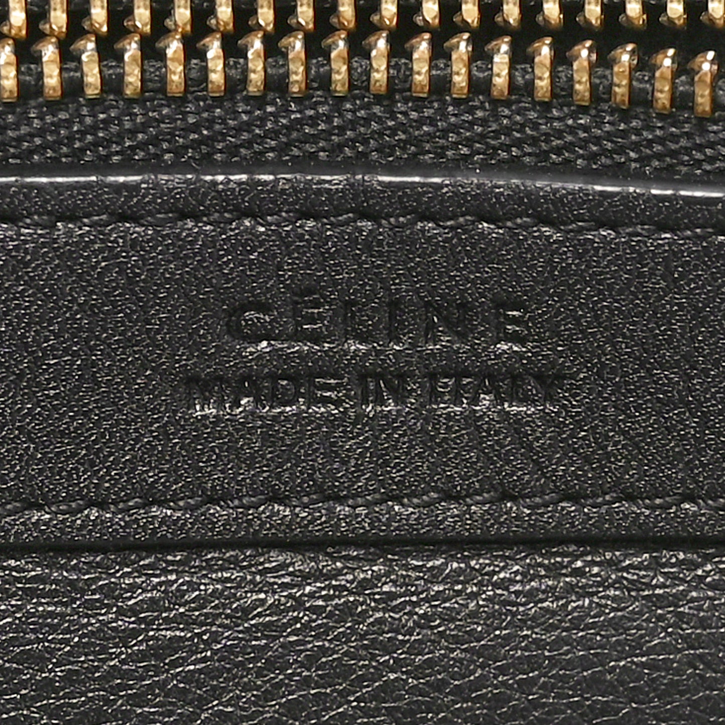 Soft Grained Calfskin Small Belt Cabas Phantom Black