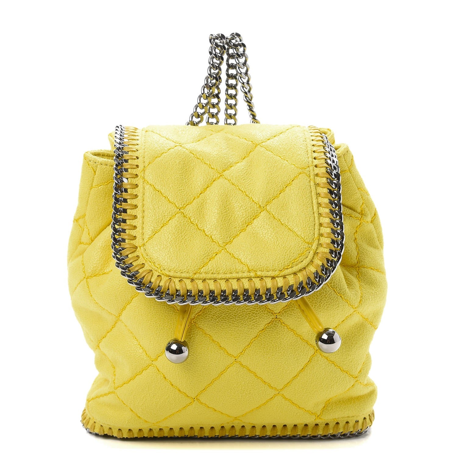falabella mini backpack Stella McCartney Front Zip Shaggy Deer 58140 flat top handle Colour Stella Mccartney Falabella Mini