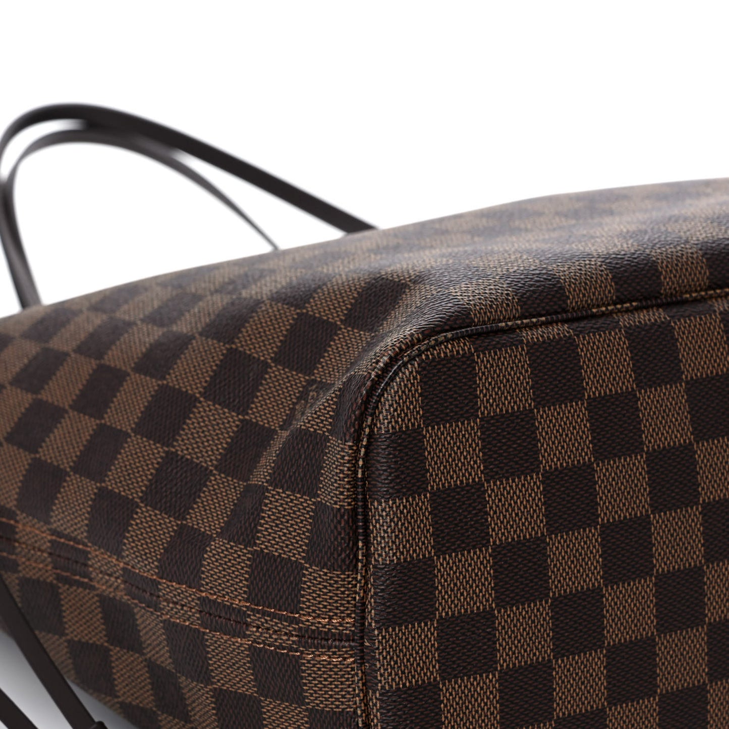 Damier Ebene Neo Neverfull MM Rose Ballerine