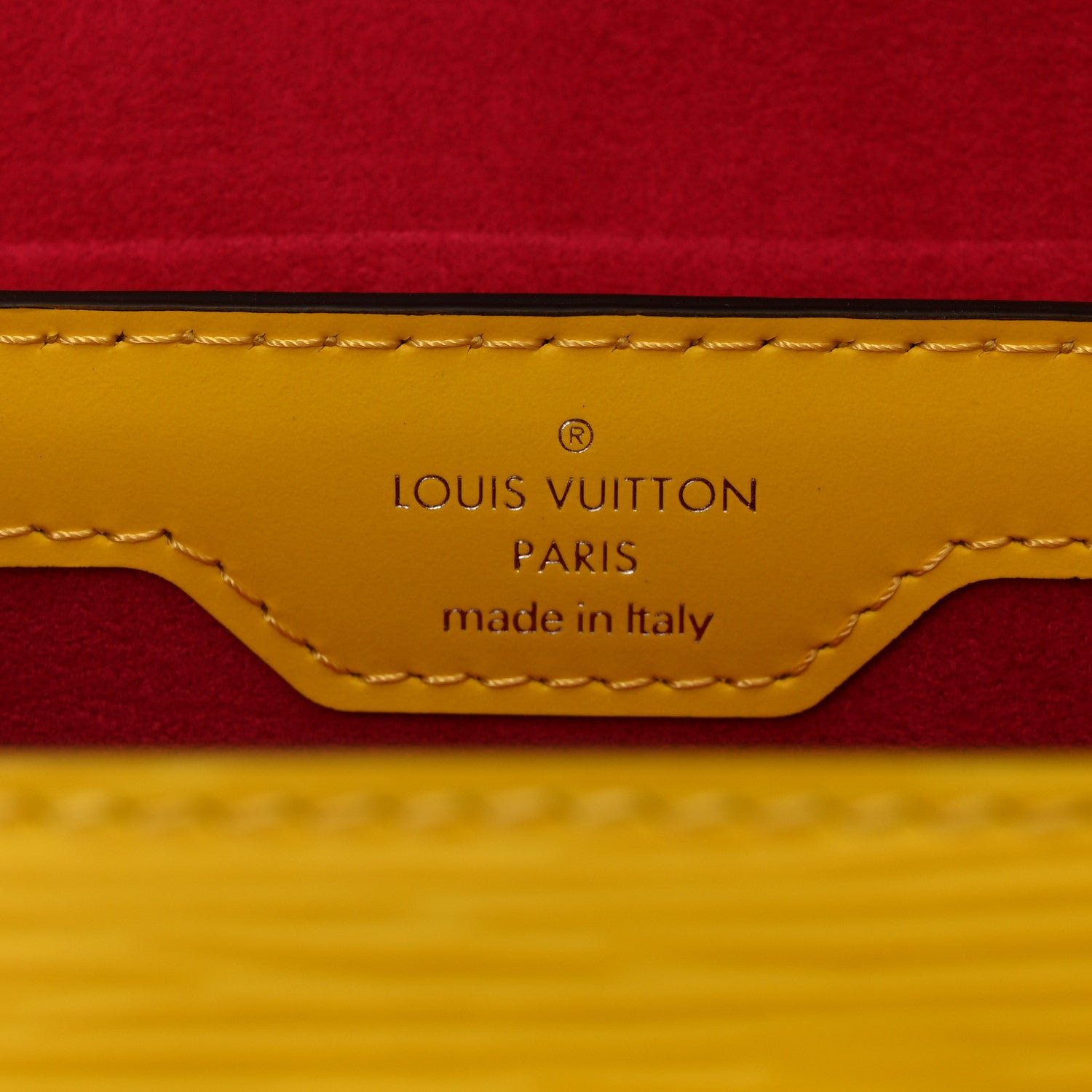 Louis Vuitton Epi Papillon Trunk Jaune 7 of 11