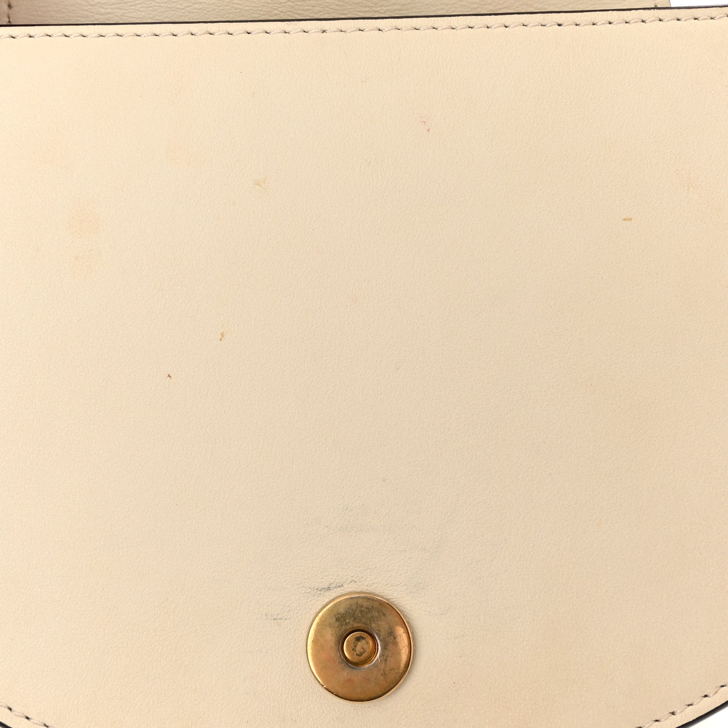 Chloe Calfskin Suede Small Nile Bracelet Bag Off White 15 of 15