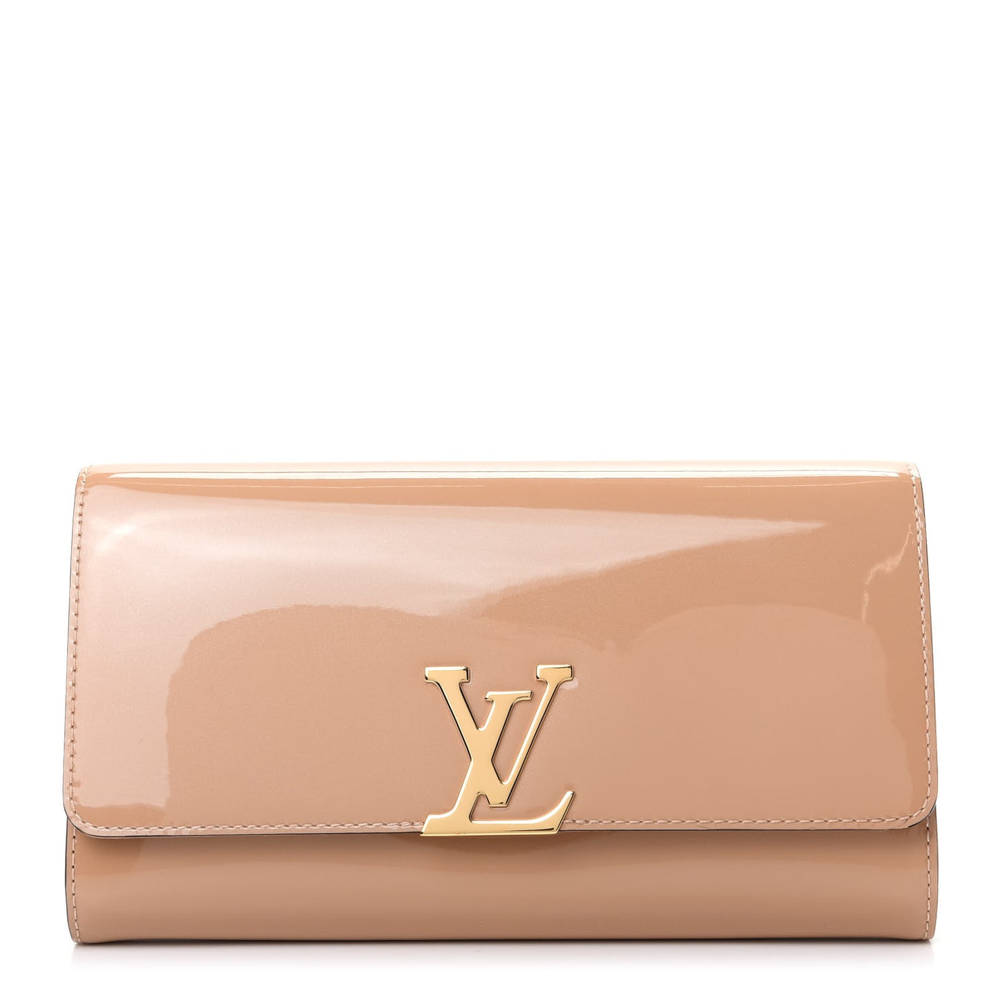 Patent Louise EW Clutch NM Nude