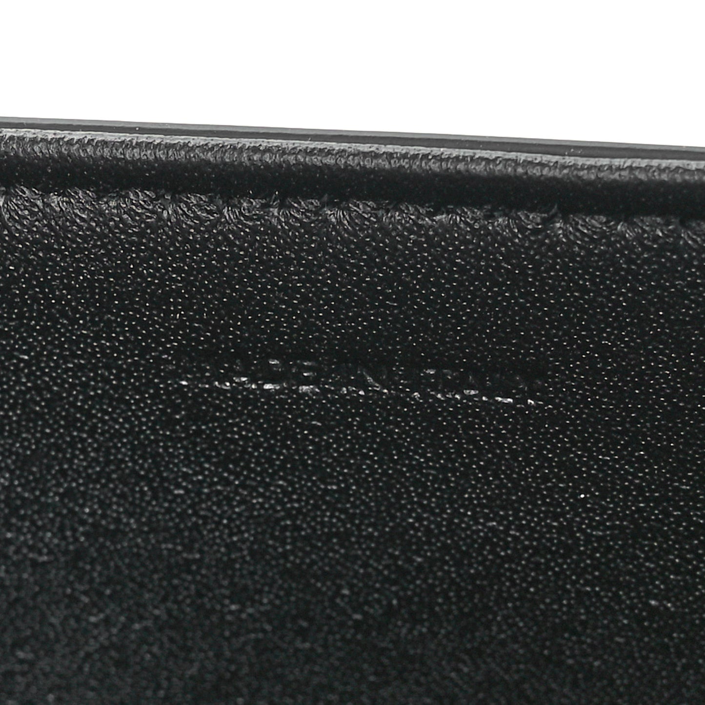 Shiny Calfskin Medium Triomphe Black