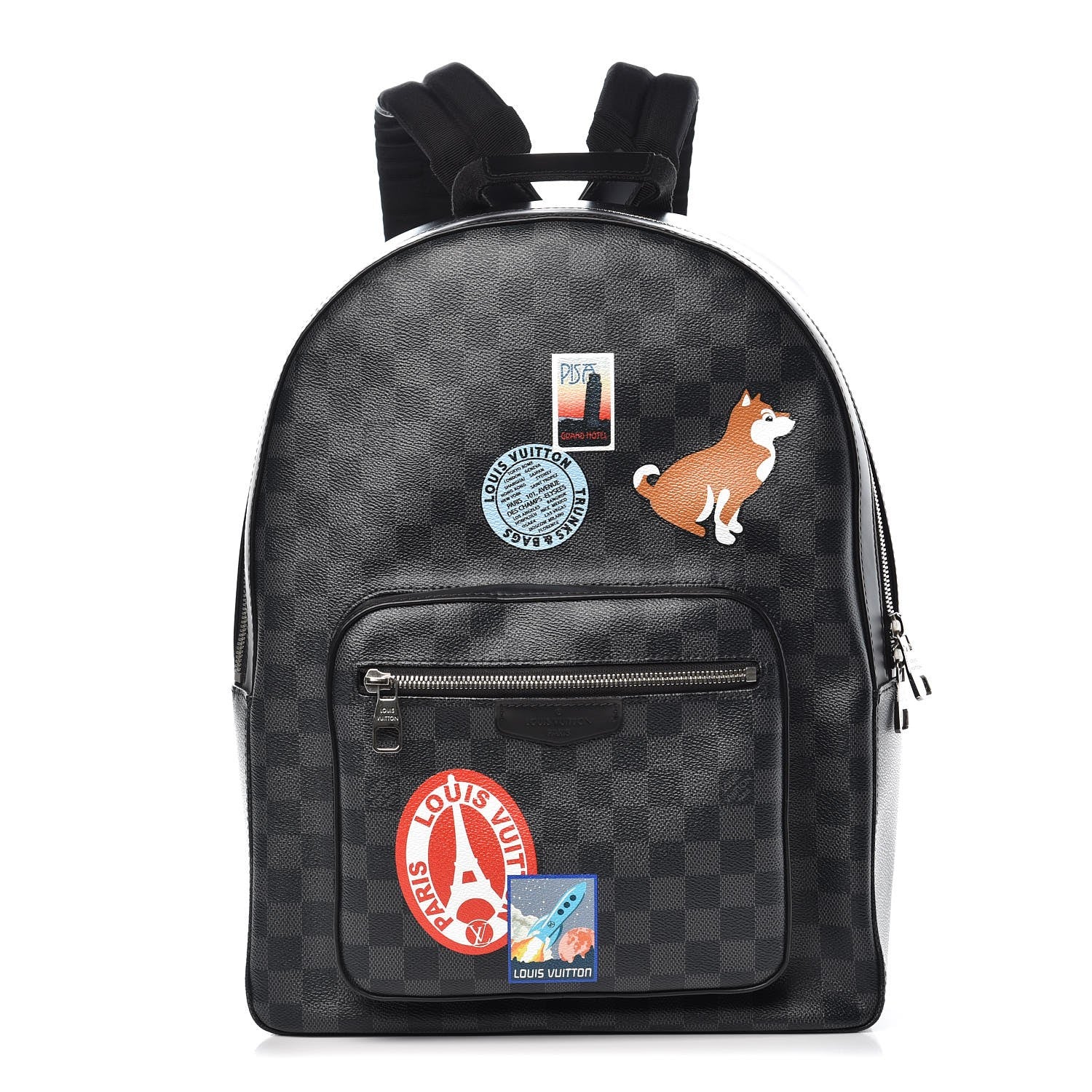 Louis Vuitton リュック Louis Vuitton Taurillon Illusion Multipockets Backpack Bleu