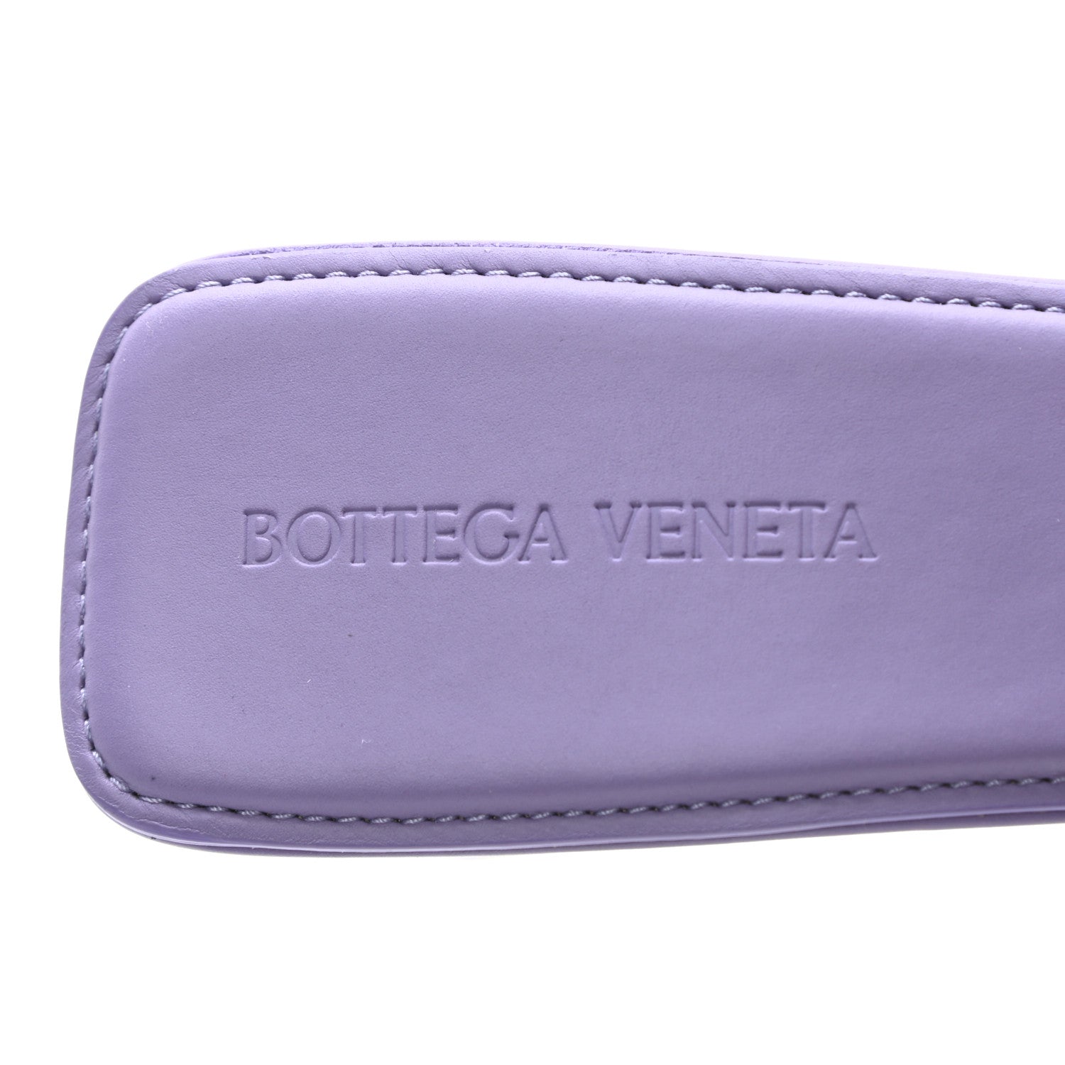 Bottega Veneta Vienna Calfskin The Band Mule Sandals 40.5 Lavender 7 of 7