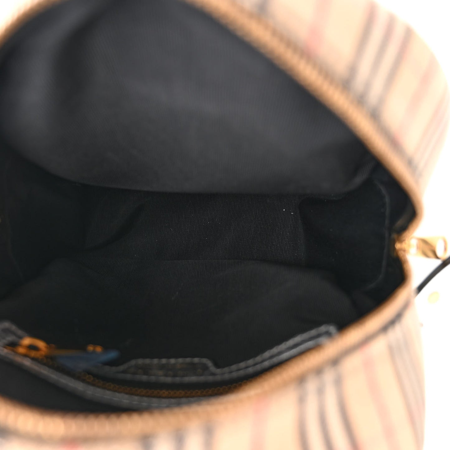 Smooth Calfskin 1983 Knight Check Link Backpack Silver