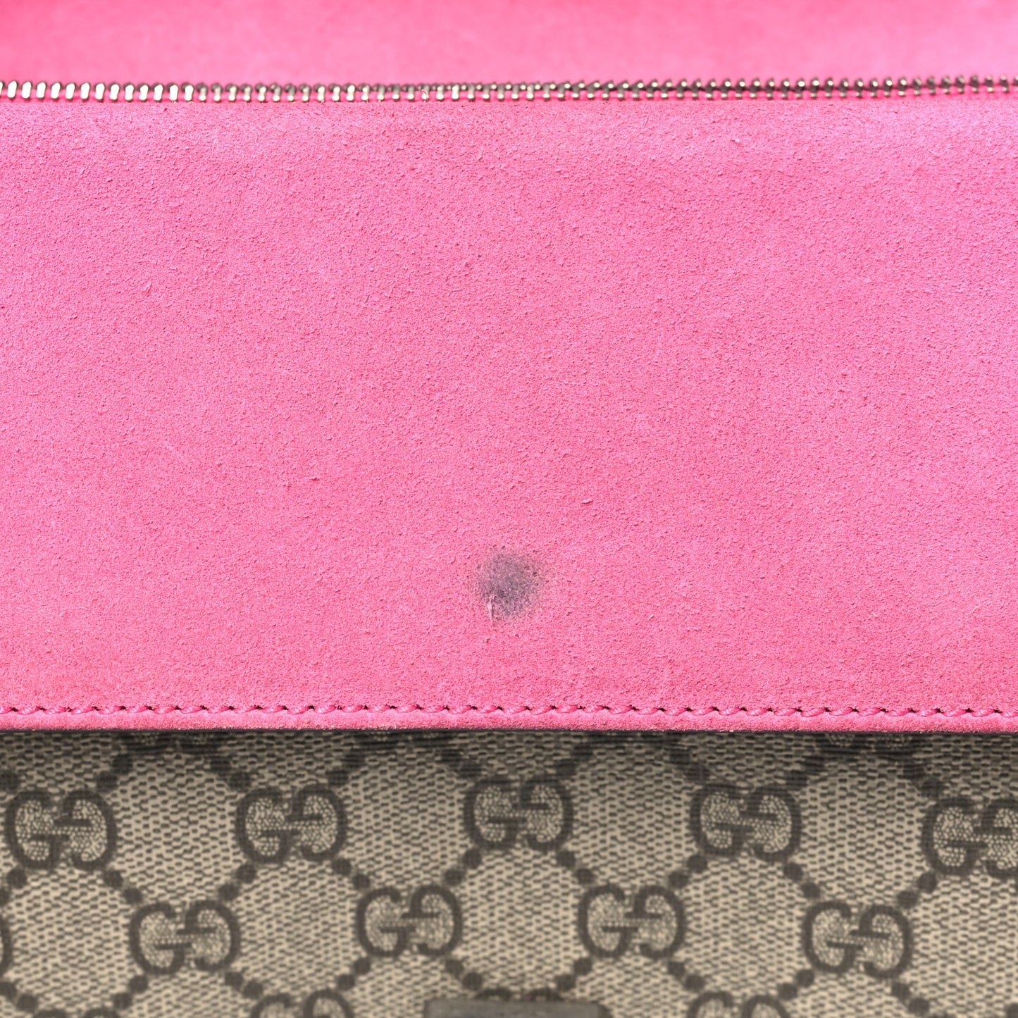 GG Supreme Monogram Small Dionysus Shoulder Bag Pink