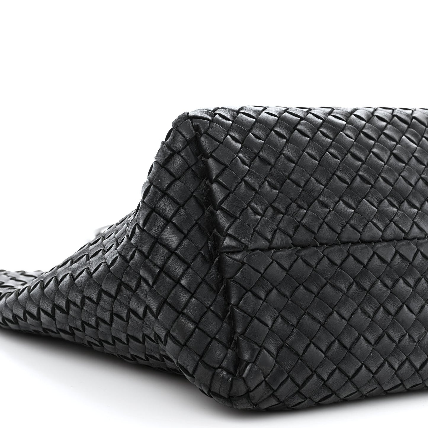Nappa Intrecciato Mini Cabat Black