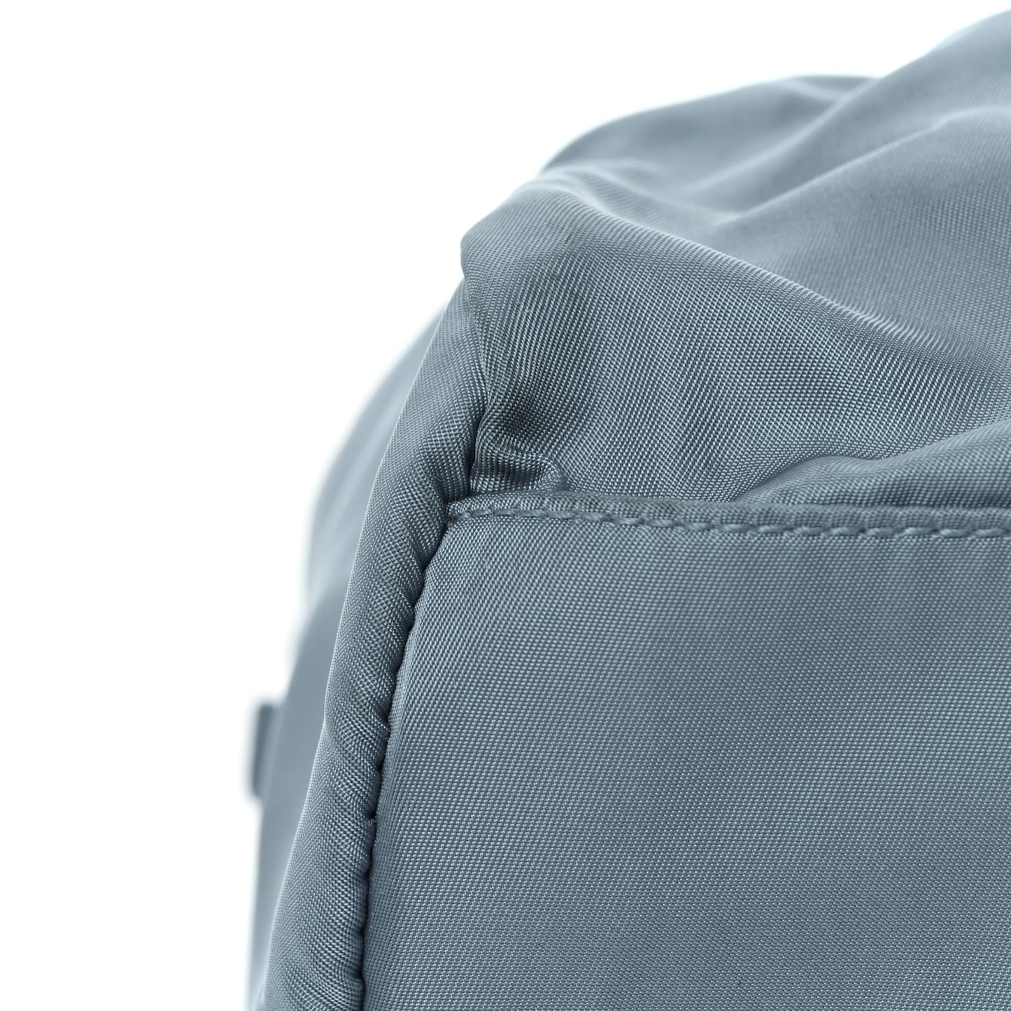 Nylon Saffiano Shoulder Bag Blue