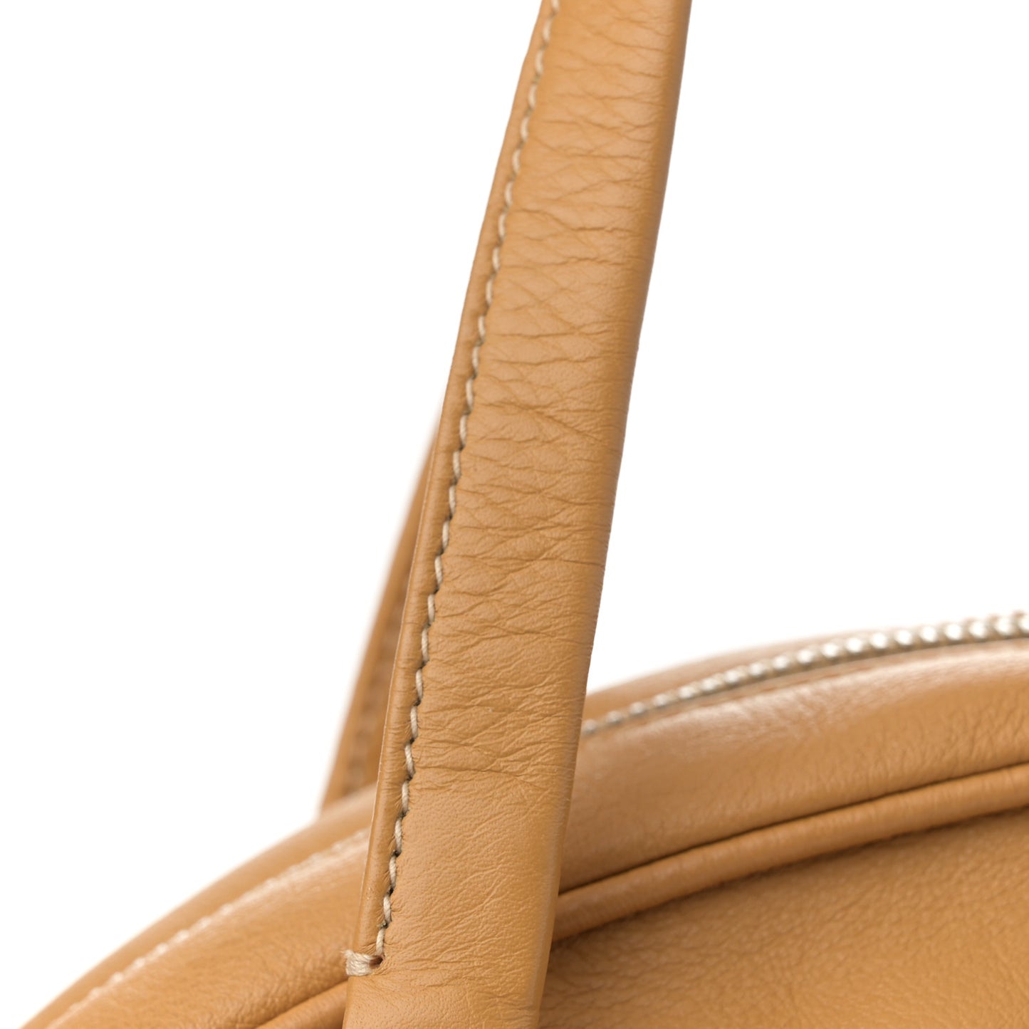 Vitello Daino Bowler Bag Sughero