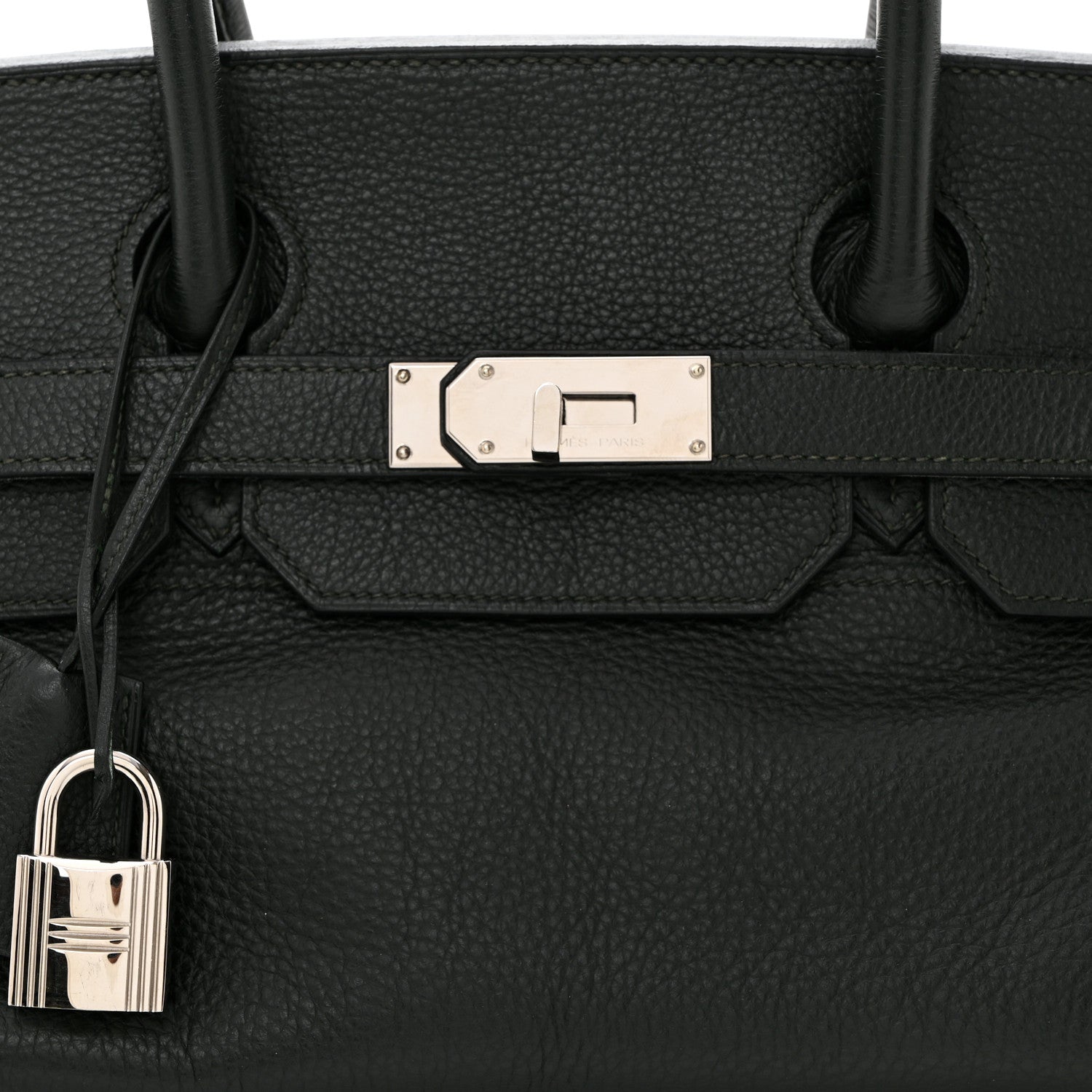 Hermes Taurillon Clemence JPG Birkin 42 Vert Fonce 8 of 10