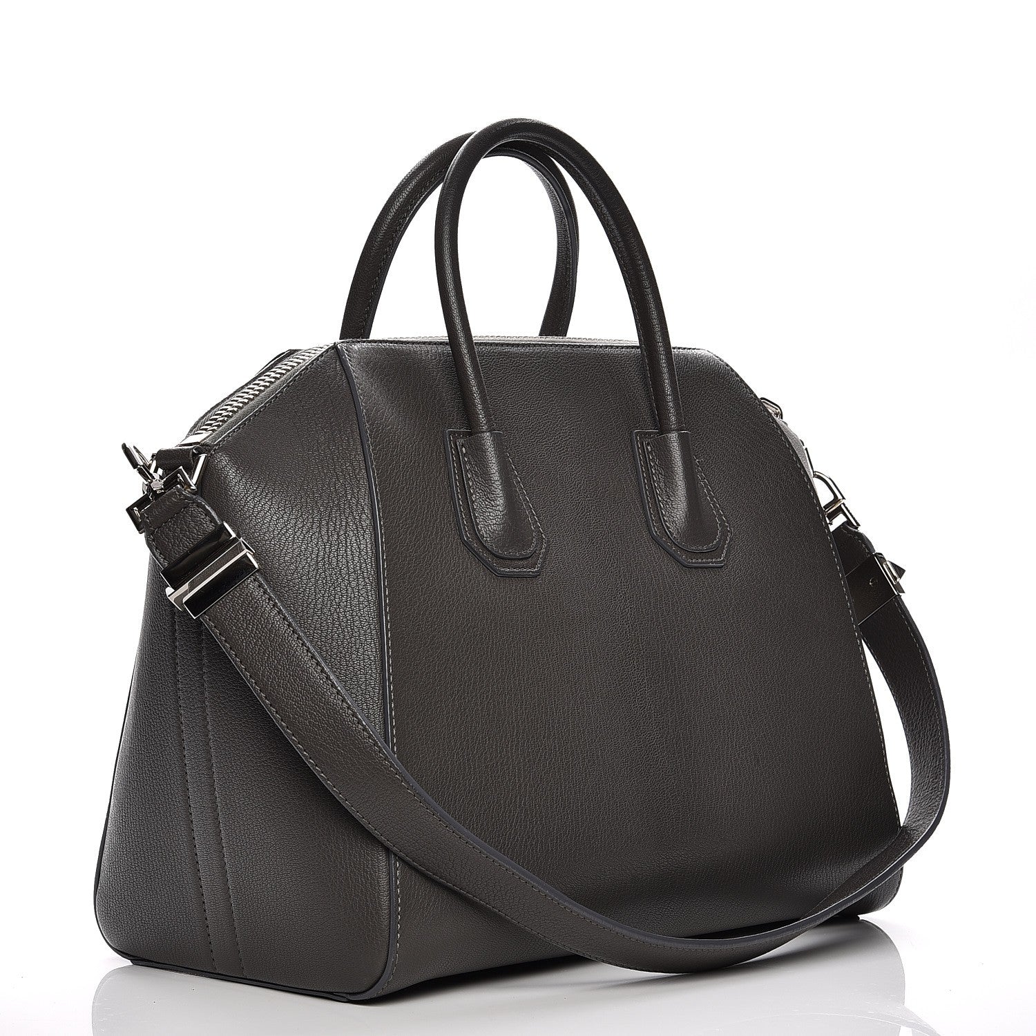 Givenchy Sugar Goatskin Medium Antigona Dark Grey 4 of 13