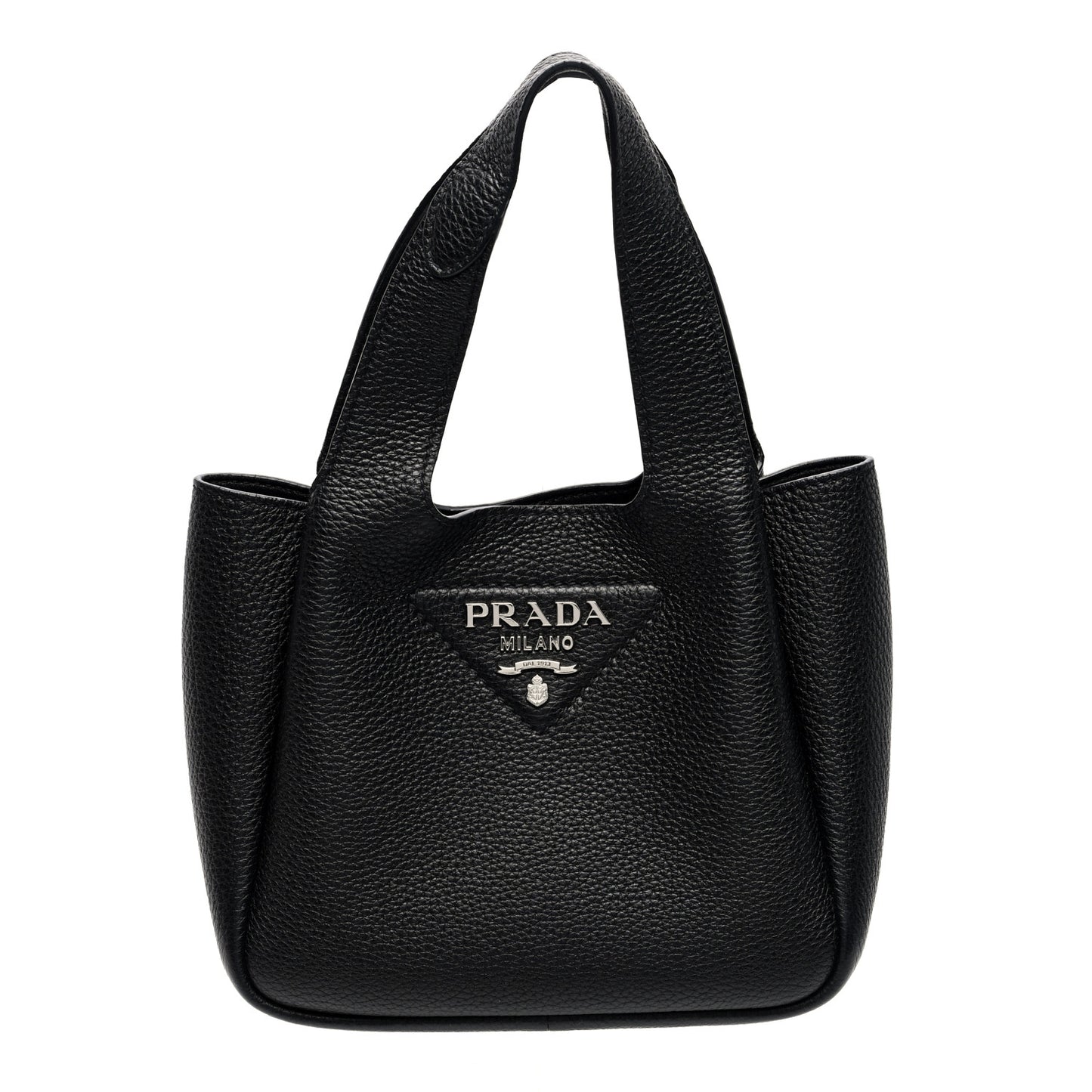 Vitello Daino Soft Mini Dynamique Tote Black