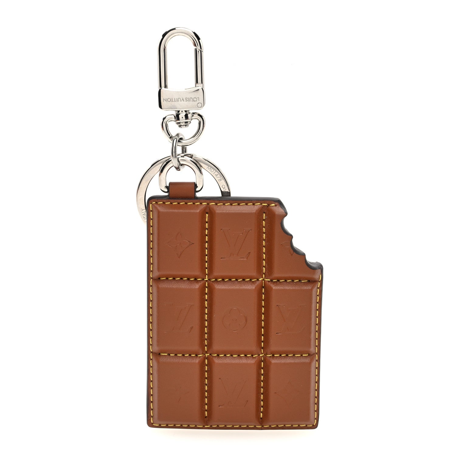 Louis Vuitton Monogram LV Chocolate Bar Bag Charm Key Holder