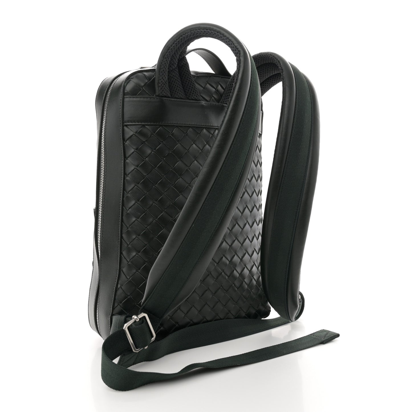 Nappa Intrecciato Avenue Backpack Inkwell