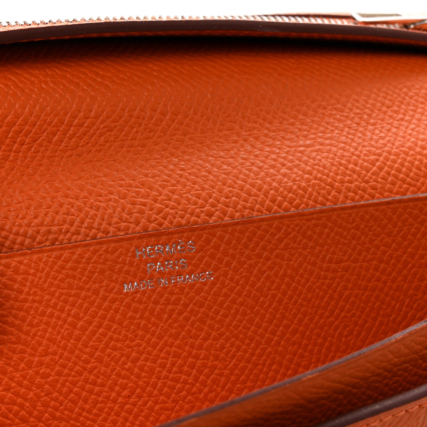 Epsom Bearn Gusset Wallet Orange