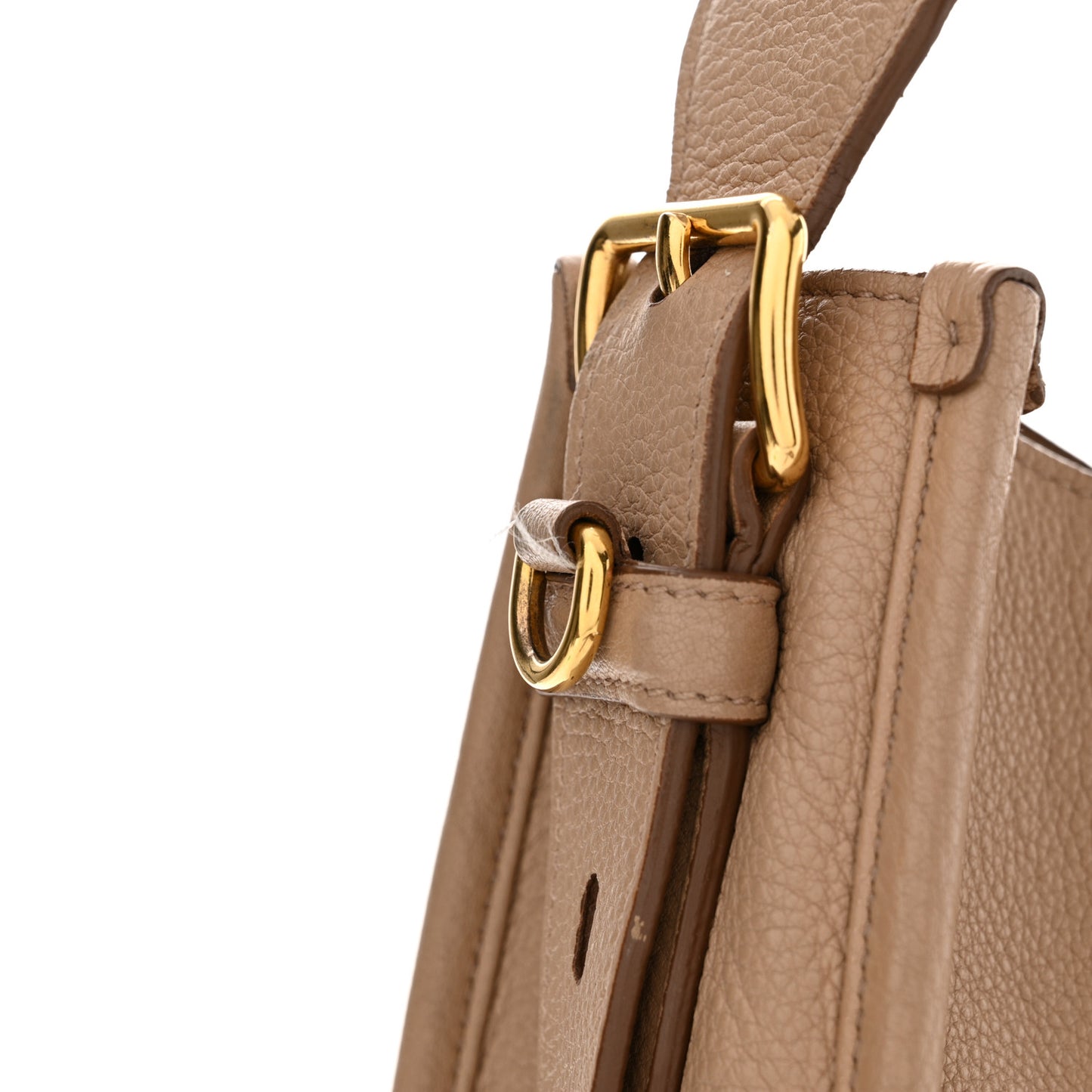 Vitello Daino Soft Hobo Messenger Bag Cammeo