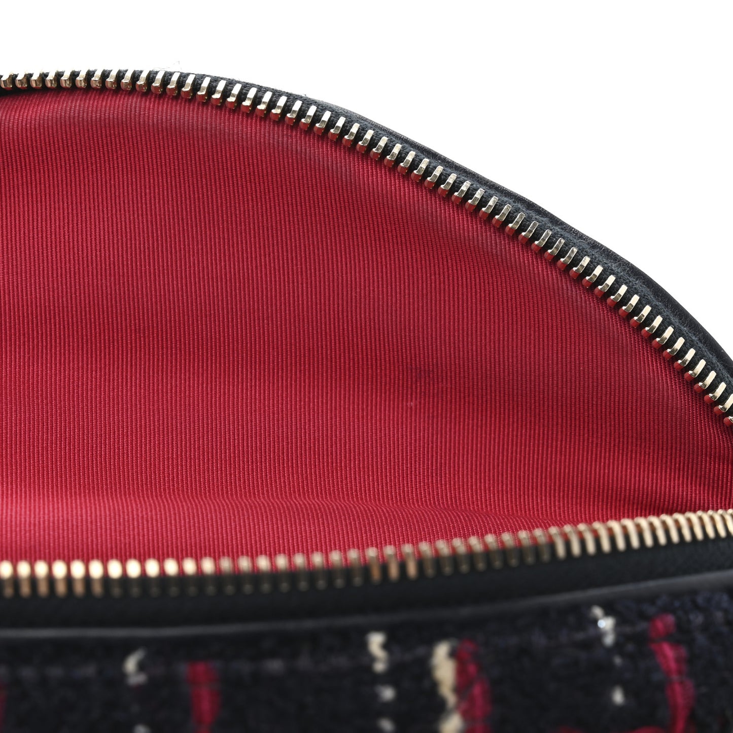Tweed Quilted Chain 20s Signe Waist Bag Multicolor