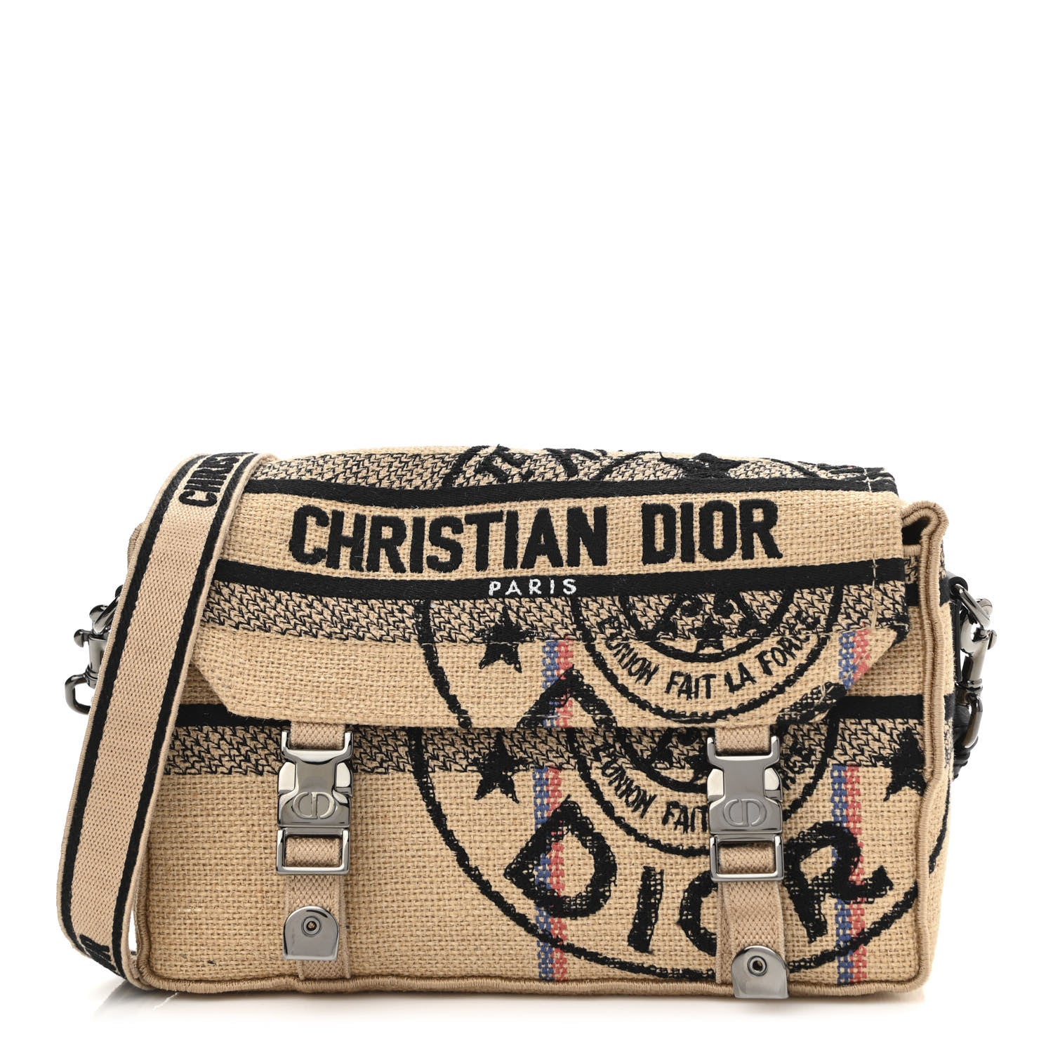 Christian Dior Canvas Diorcamp Messenger Beige 1131105 – FASHIONPHILE
