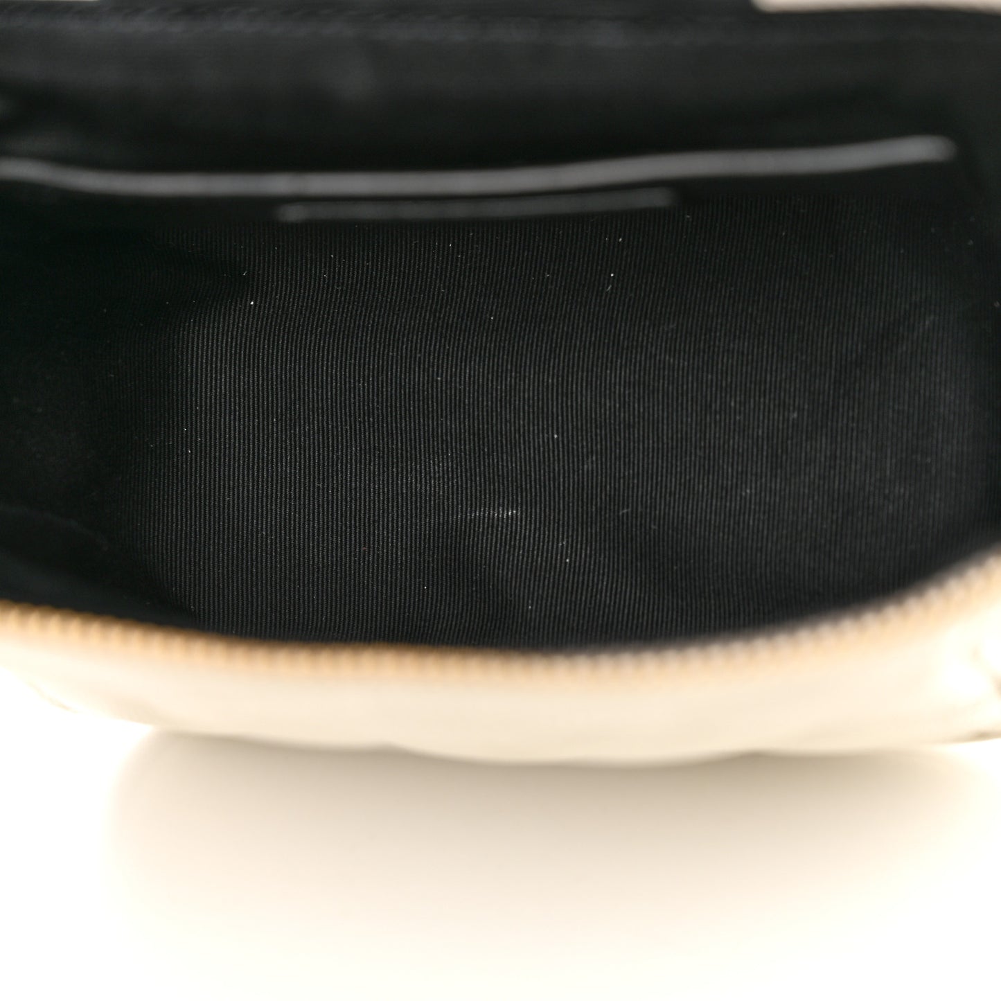 Grain de Poudre Quilted 80's Vanity Bag Crema Soft