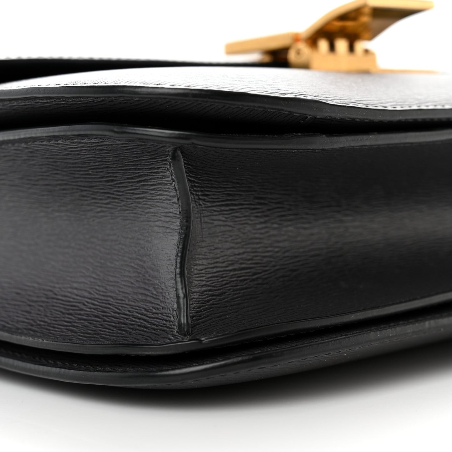 Liege Calfskin Medium Classic Box Flap Bag Liquorice