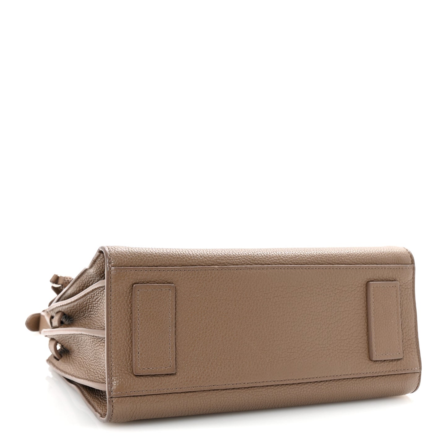 Grained Calfskin Baby Sac De Jour Souple Dark Beige