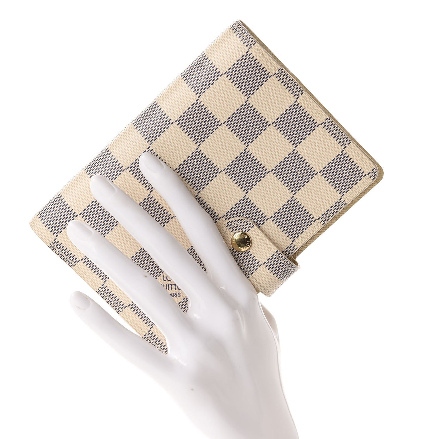 Damier Azur Small Ring Agenda Cover