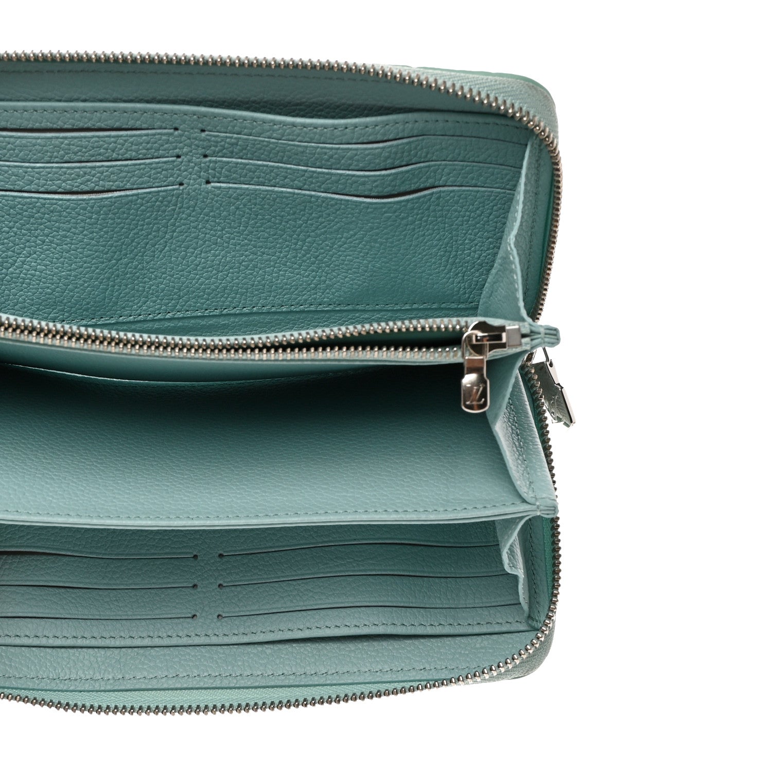 Louis Vuitton Empreinte Monogram Summer Stardust Zippy Wallet Water Green 5 of 6