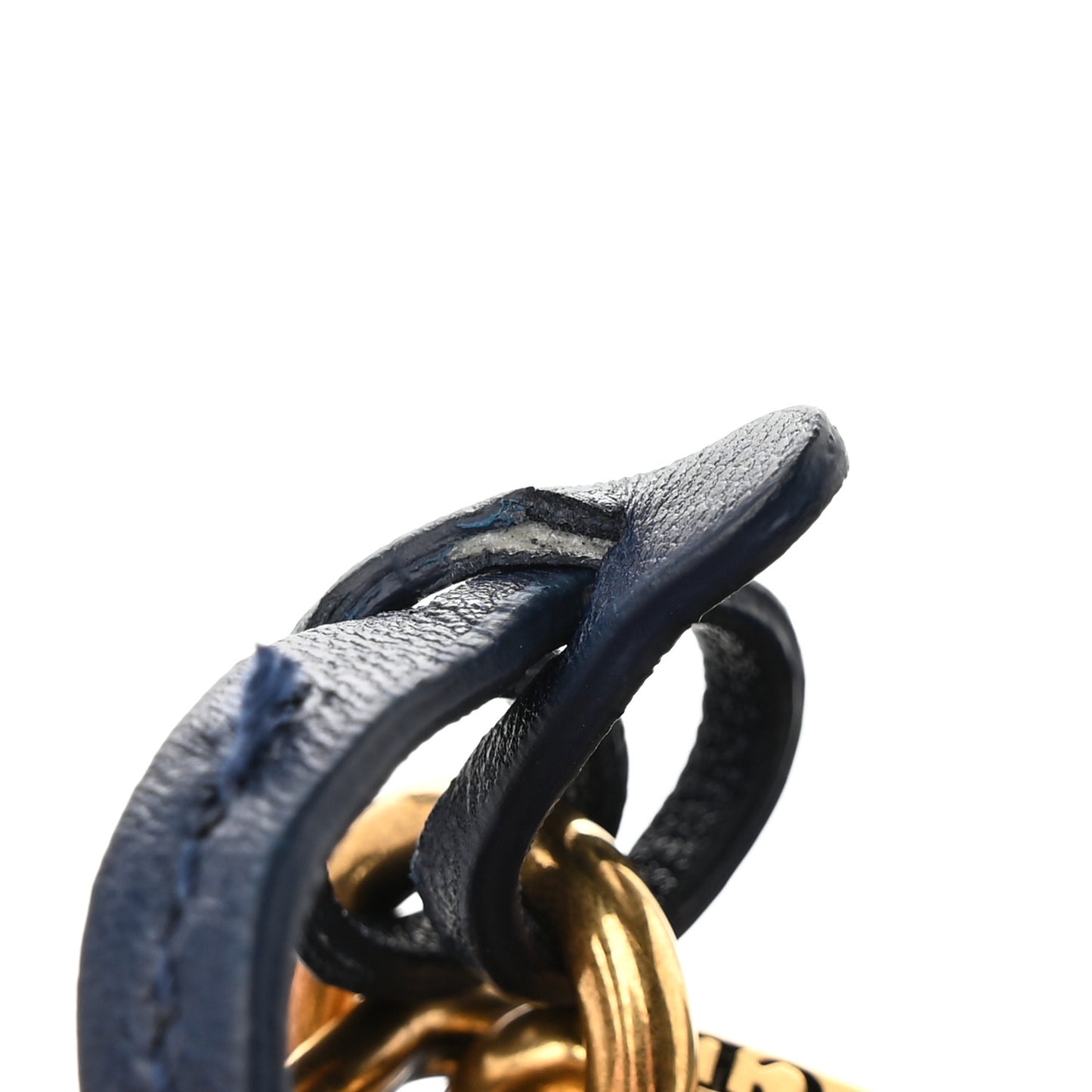 Lambskin Cannage Large Dioraddict Flap Bag Indigo Blue