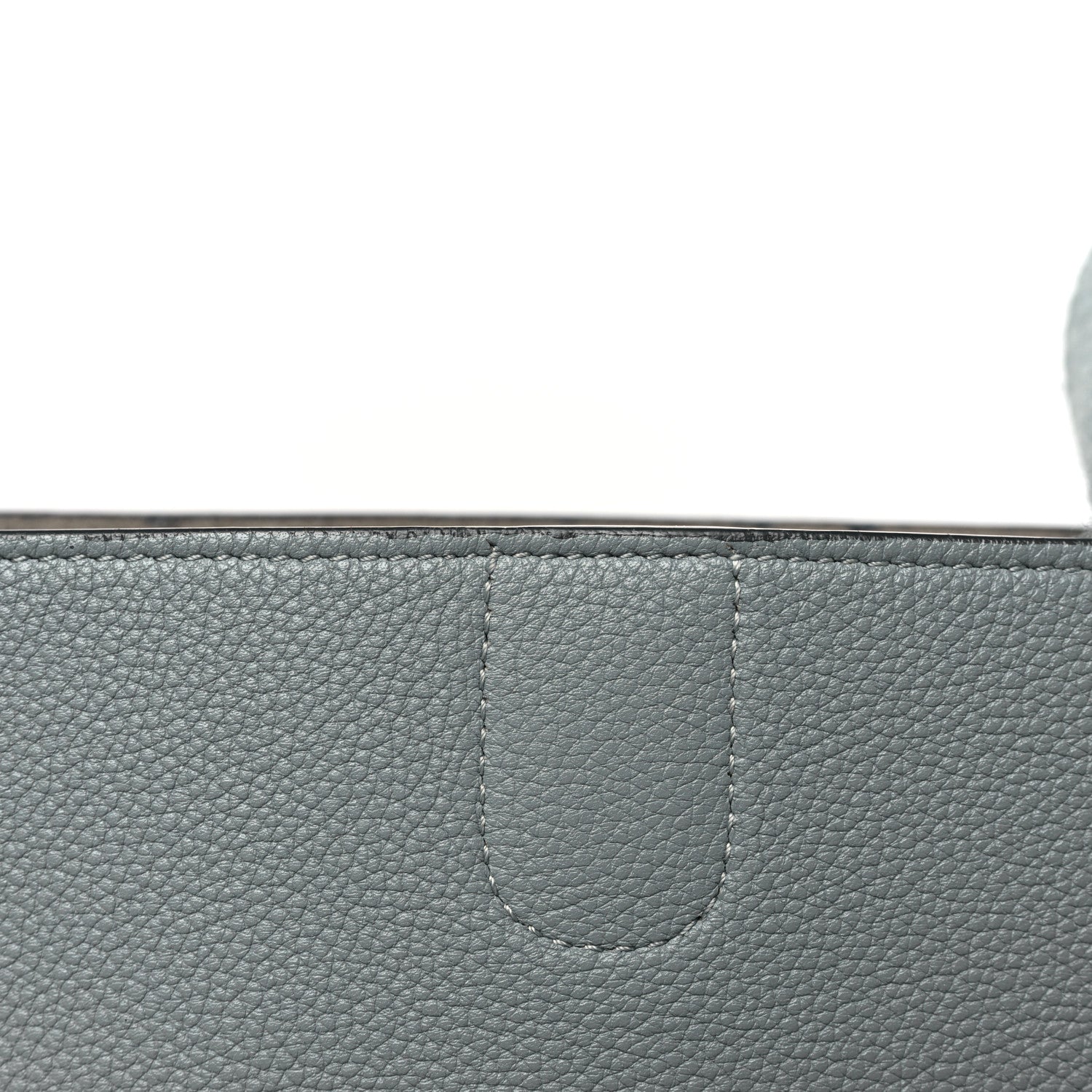 Celine Soft Grained Calfskin Small Sangle Bucket Bag Grey 9 of 9
