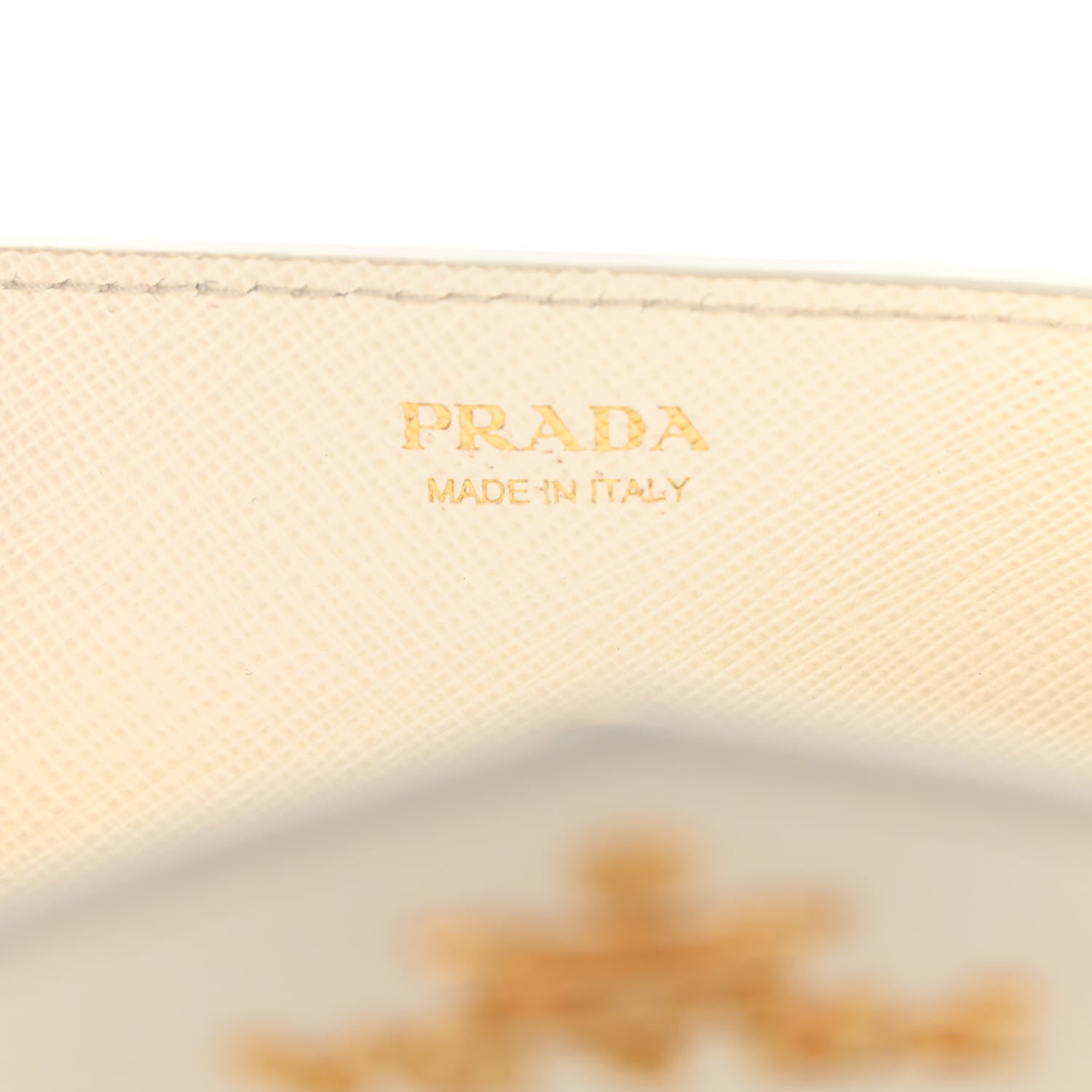 Prada Saffiano City Calf Mini Envelope Bag White 7 of 9