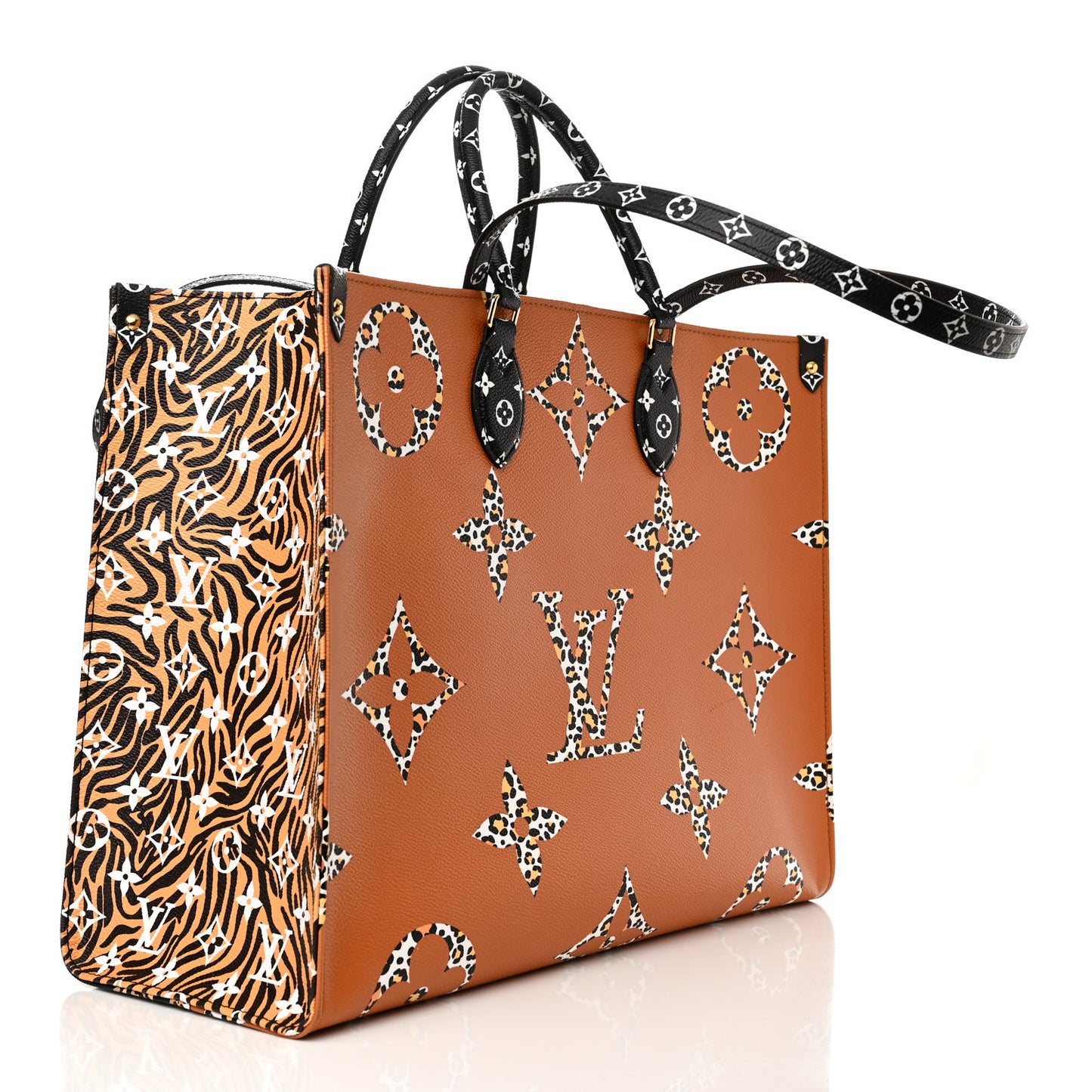 Monogram Giant Jungle Onthego GM Black