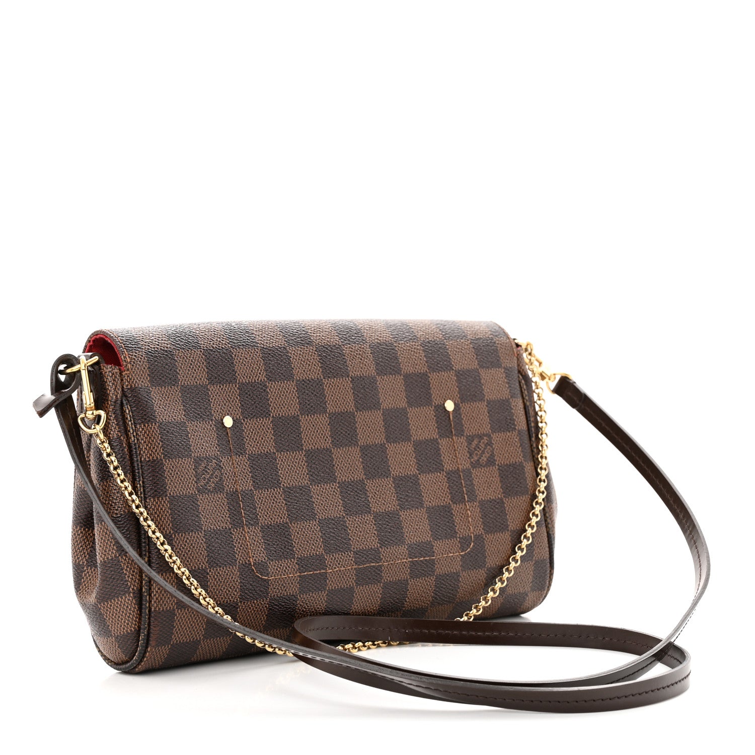 Louis Vuitton Damier Ebene Favorite MM 3 of 9