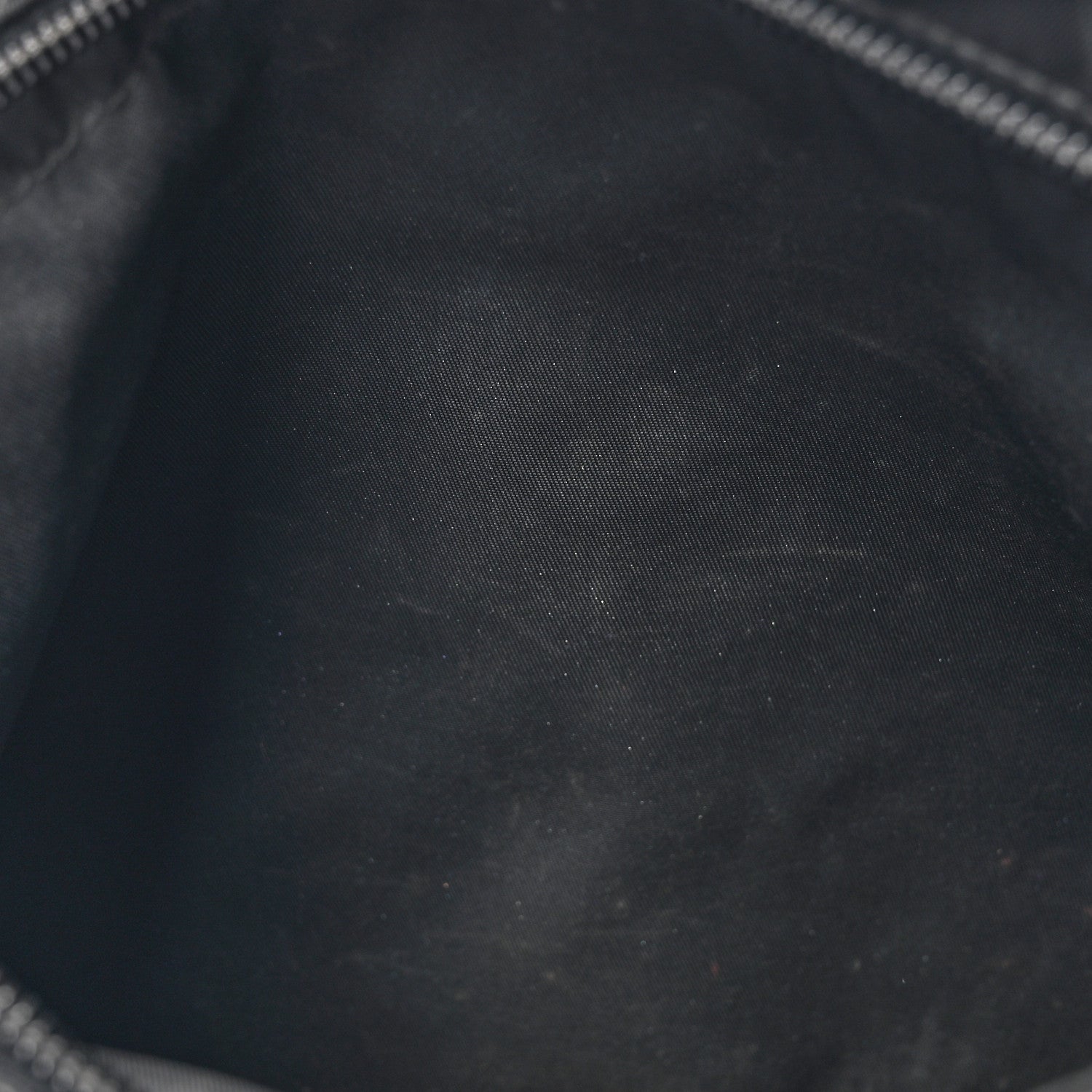 Prada Tessuto Nylon Saffiano Flat Messenger Bag Black 10 of 11