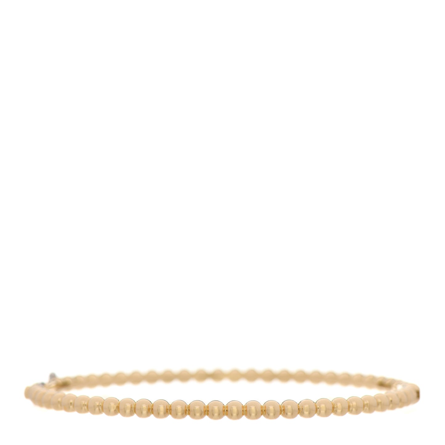18K Yellow Gold Perlee Pearls of Gold Bracelet L