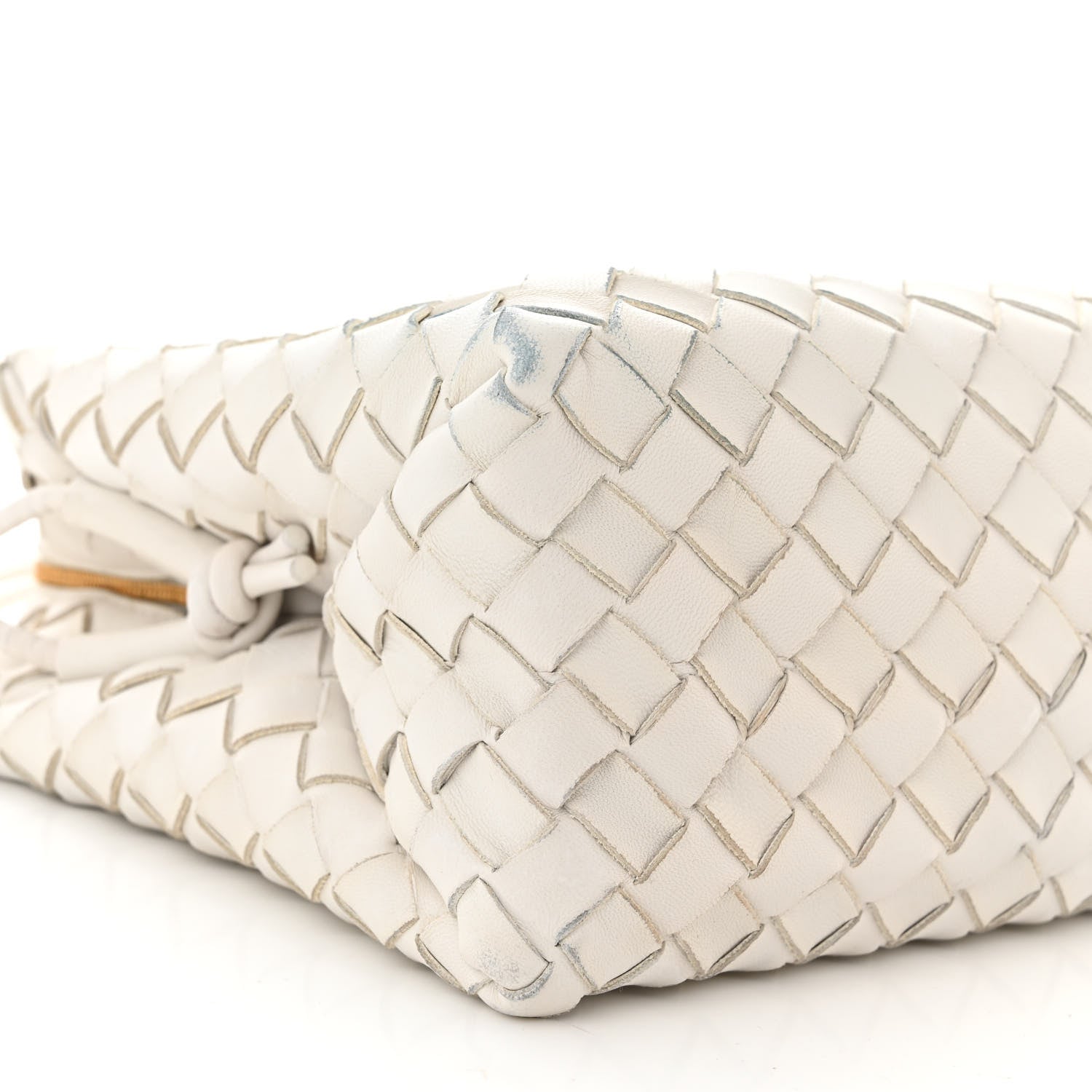 Bottega Veneta Nappa Intrecciato Small Loop Camera Bag Chalk 8 of 12