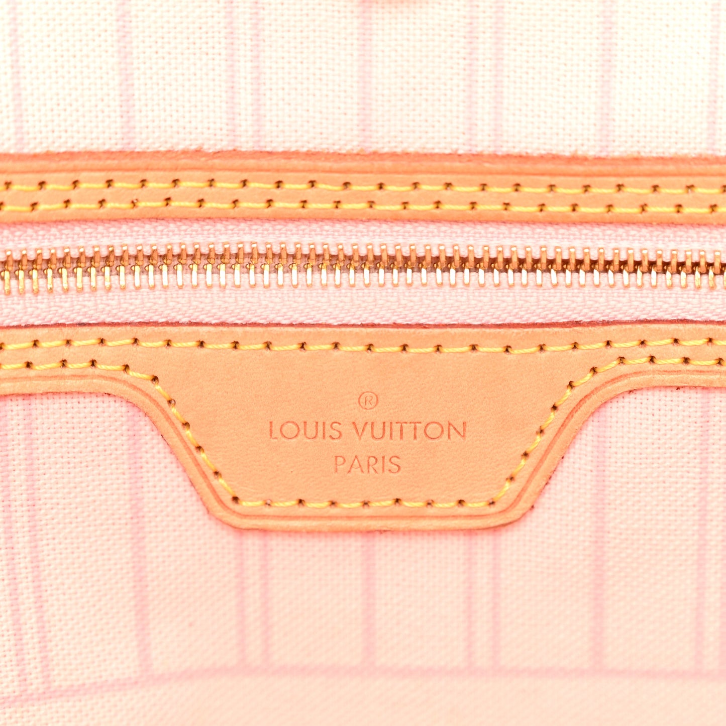 Damier Azur Neo Neverfull MM Rose Ballerine