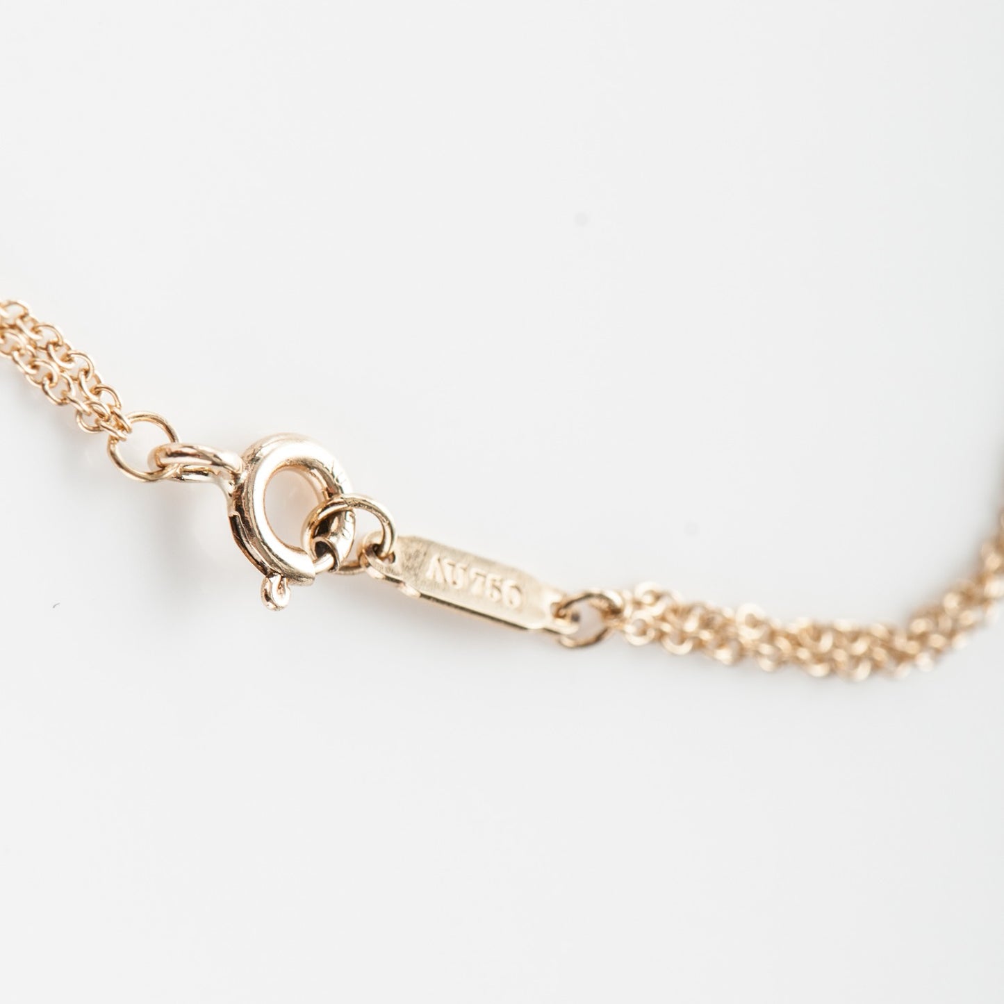 18K Yellow Gold Infinity Bracelet