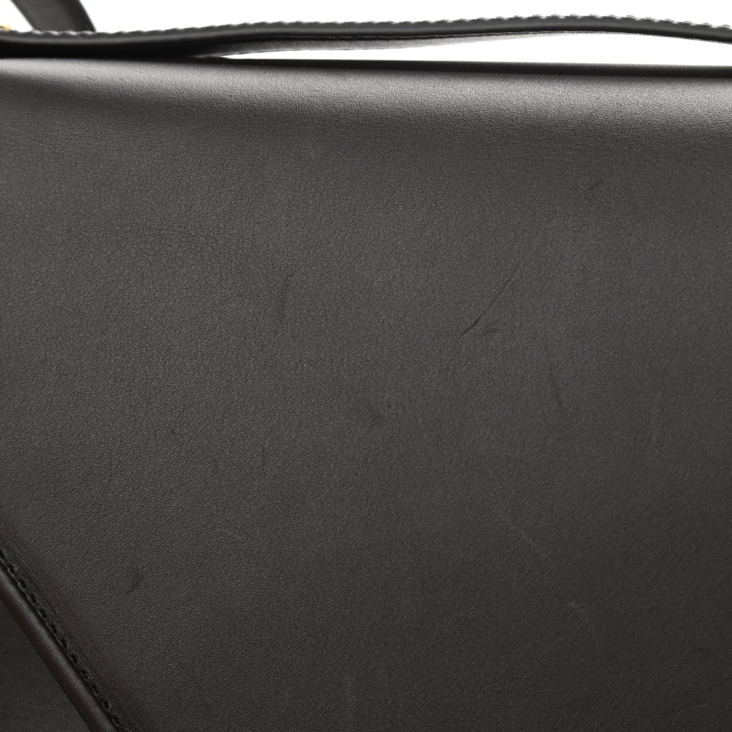 Calfskin Mount Envelope Bag Fondant