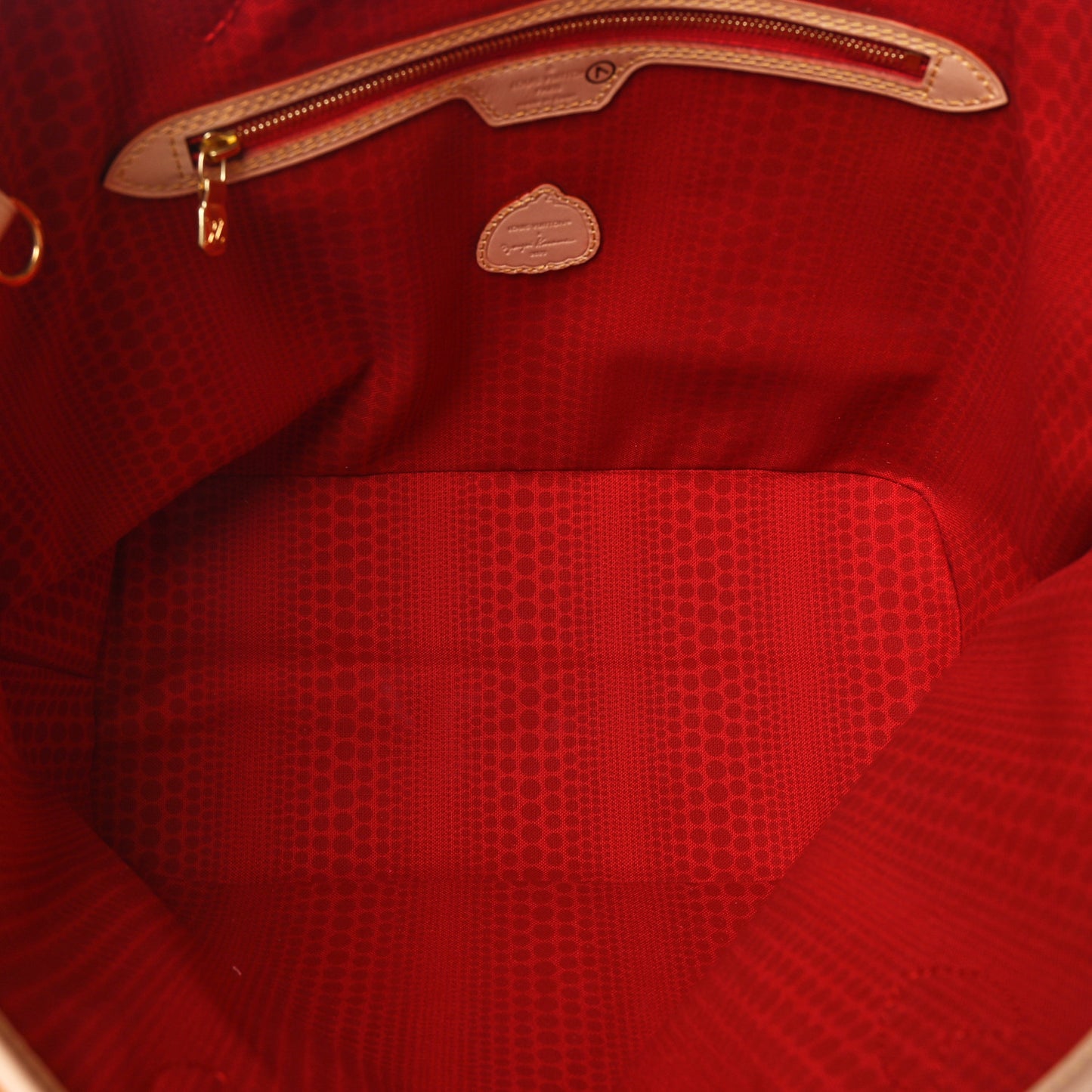 LV X YK Monogram Dots Neverfull MM