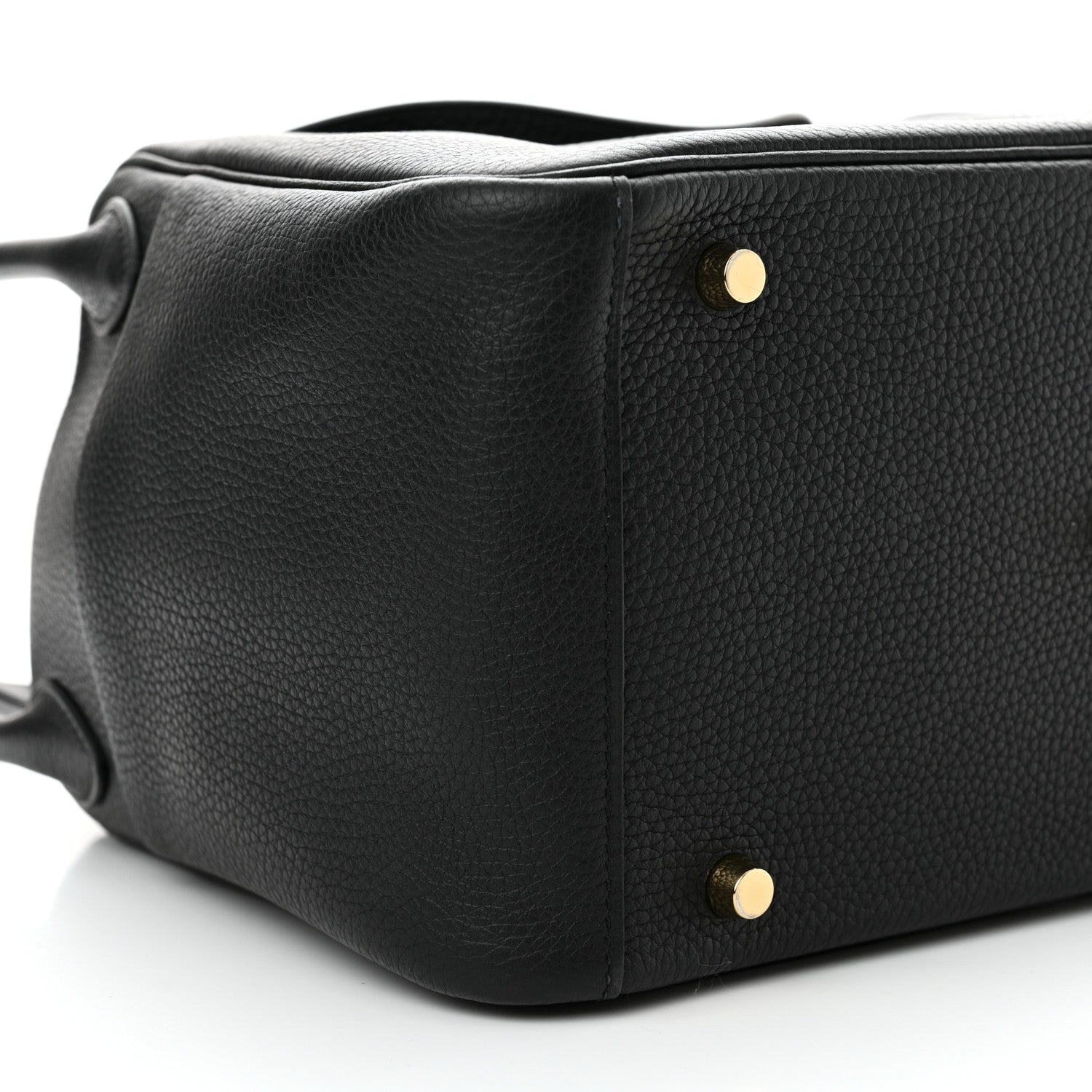 Hermes Taurillon Clemence Lindy 30 Black 9 of 11