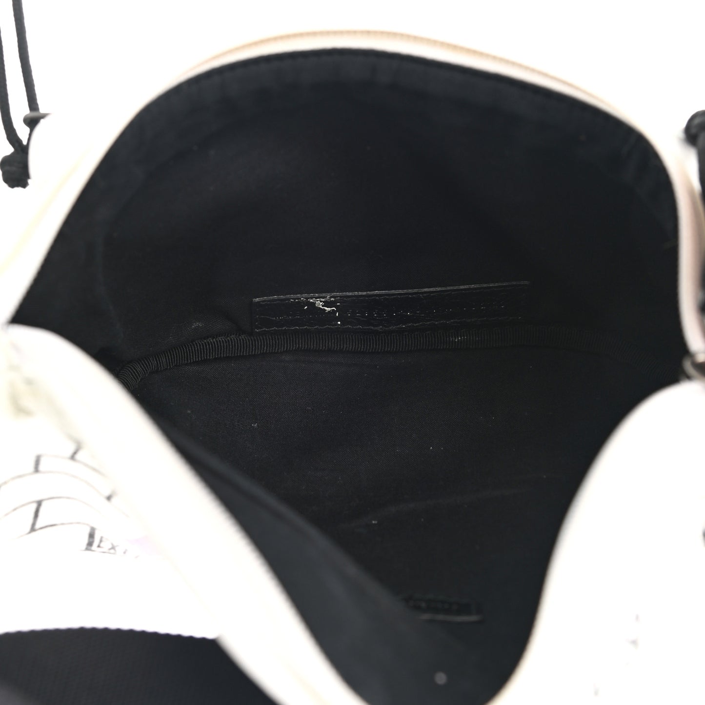 Agneau Arena Graffiti All Over Explorer Belt Bag White Multicolor