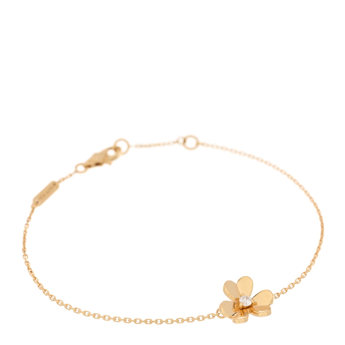 18K Yellow Gold Diamond Mini Frivole Bracelet