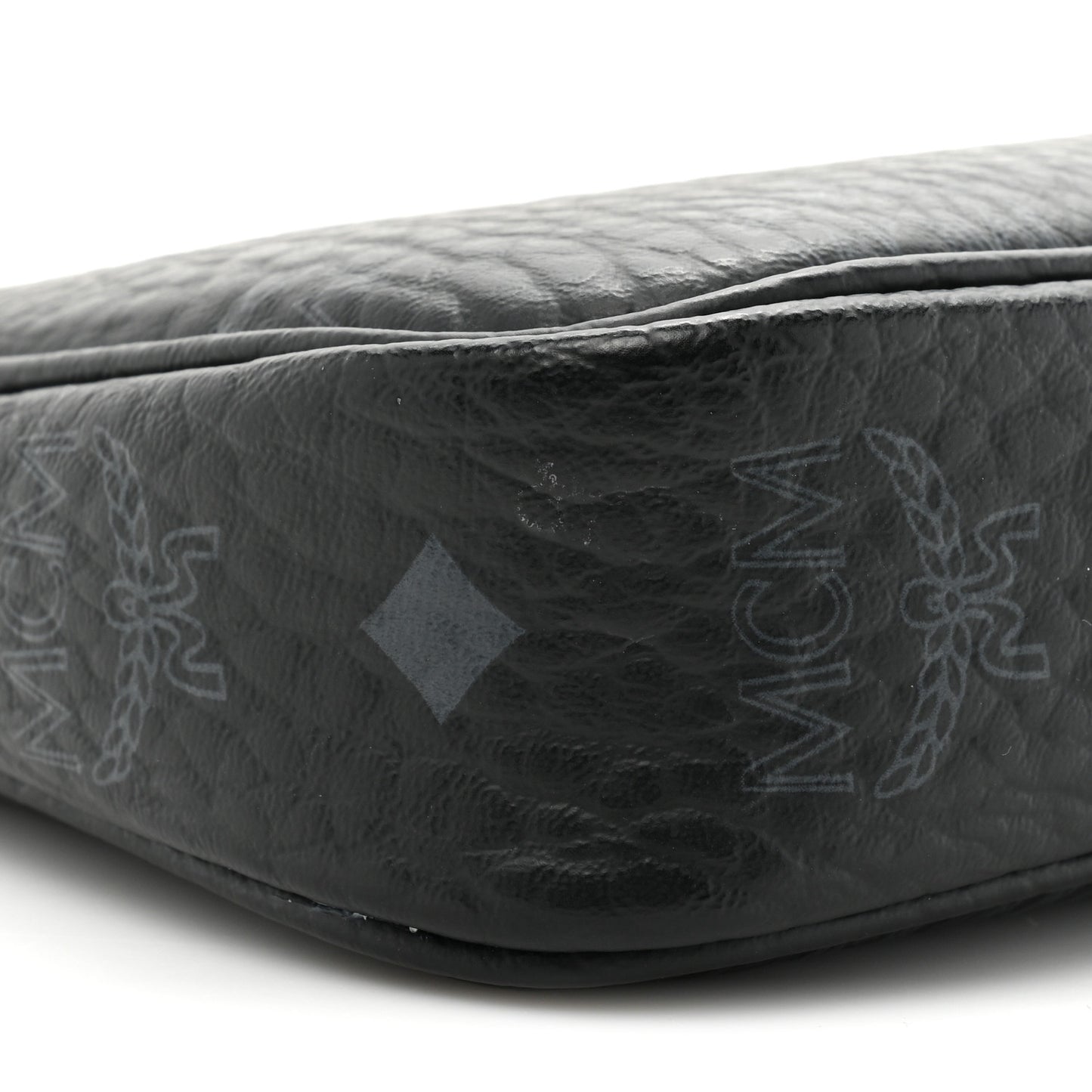 Visetos Aren Essential Multi Pochette Black White Cognac