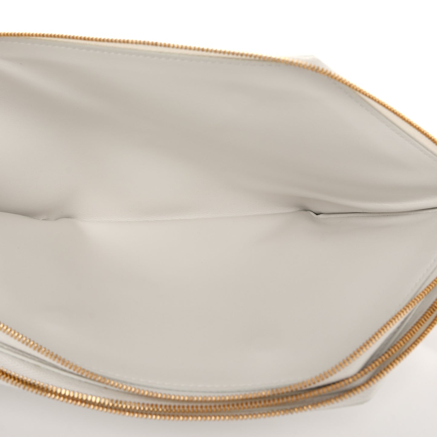 Nappa Maxi Intrecciato Hexagon Belt Bag White