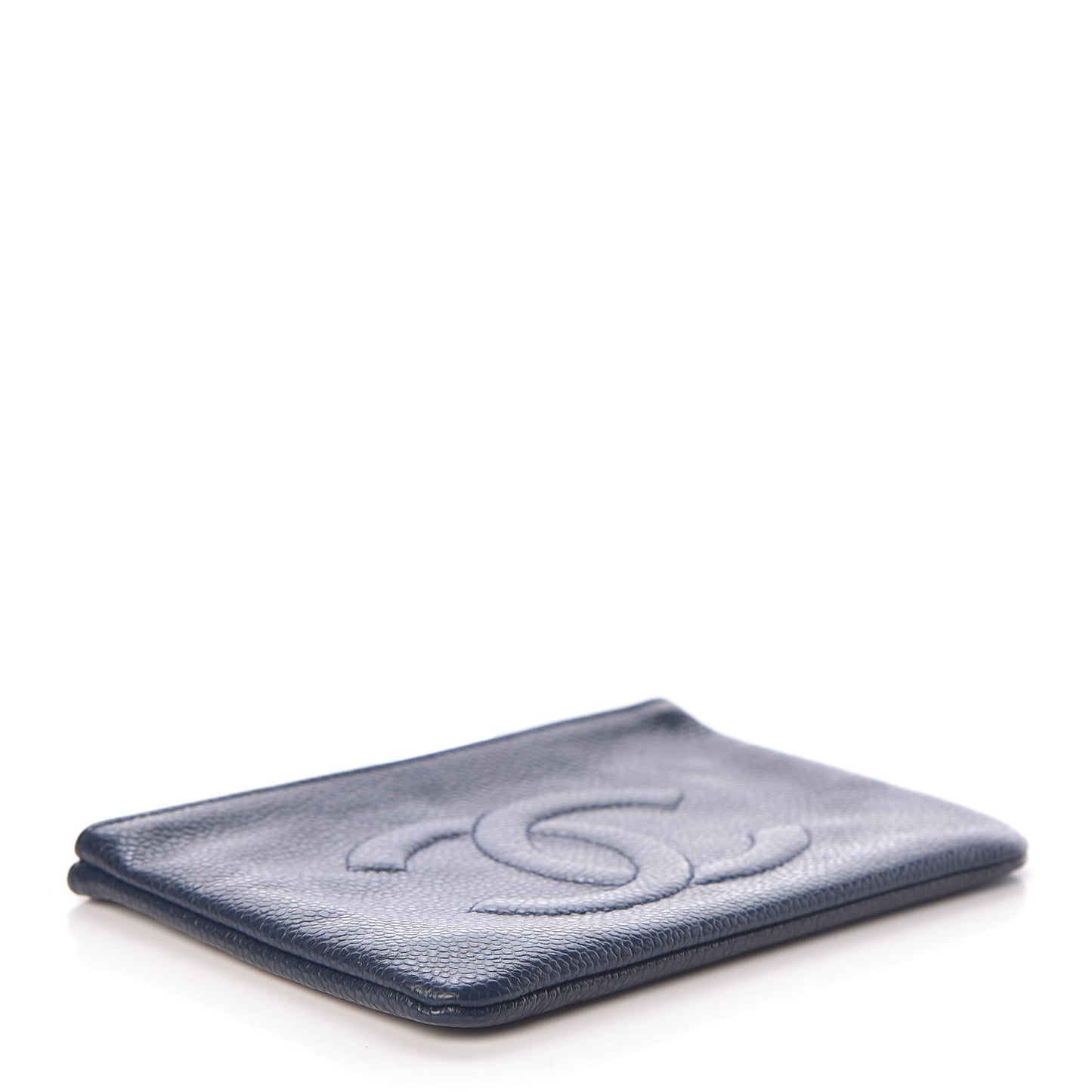 Caviar Timeless CC Small Cosmetic Case Dark Blue