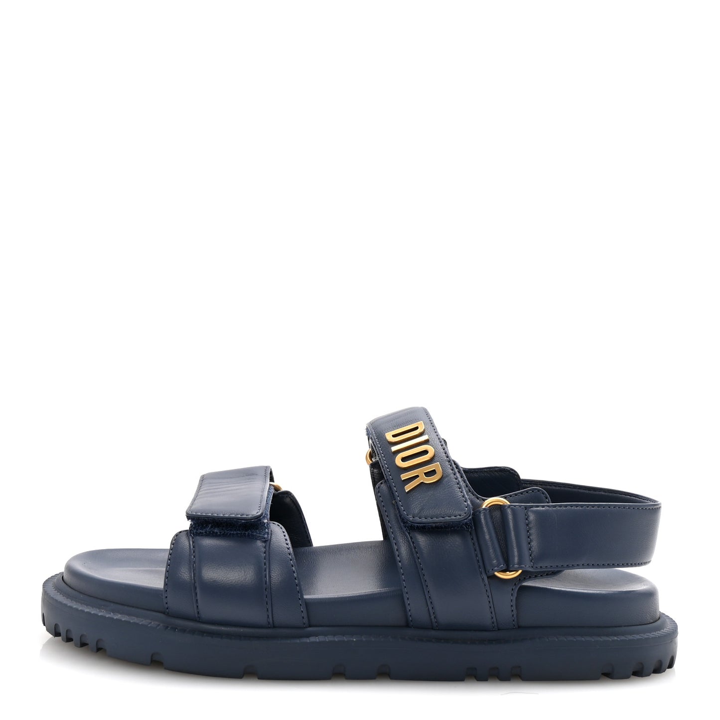 Lambskin Dioract 10mm Sandals 37 Pastel Night