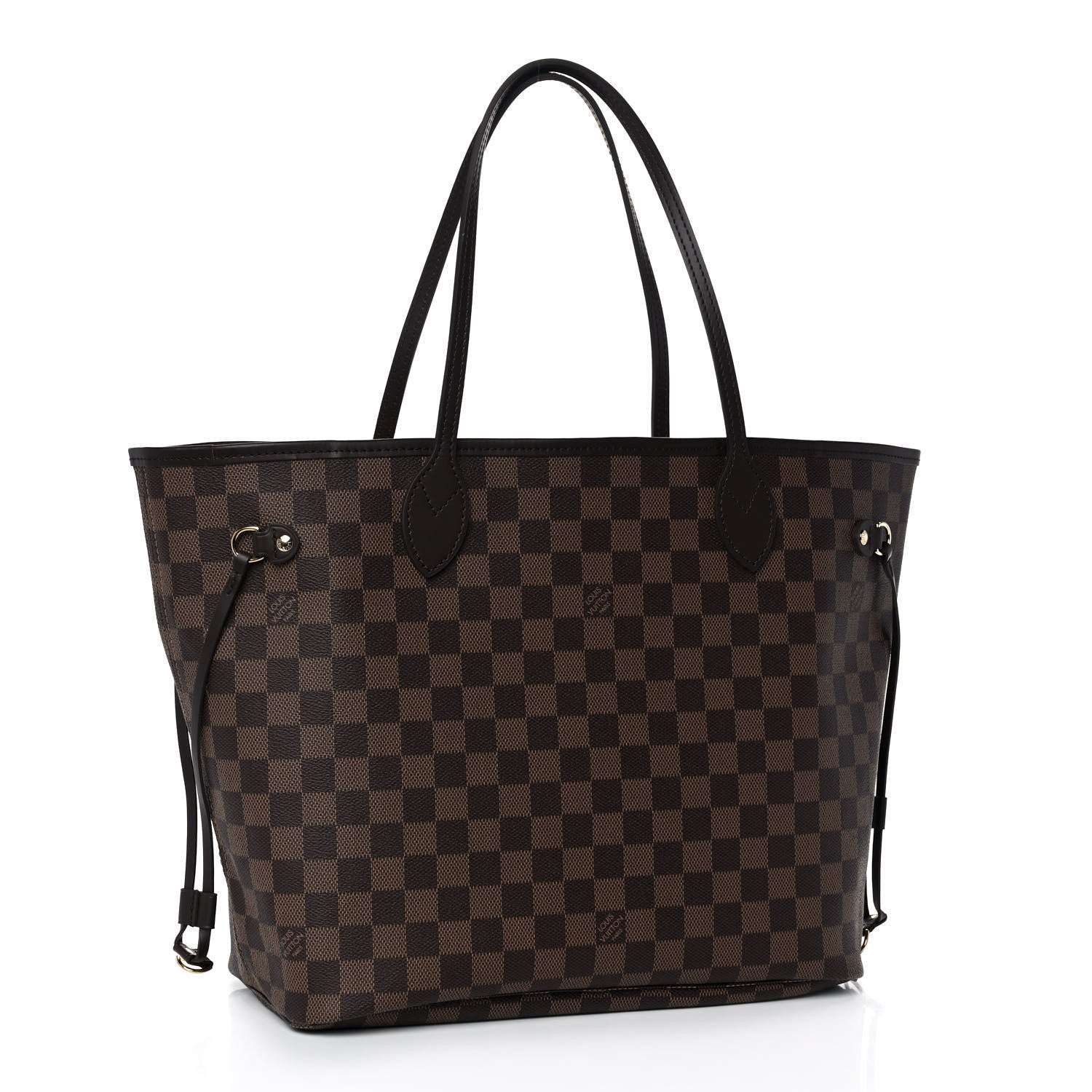 Louis Vuitton Damier Ebene Neo Neverfull MM Rose Ballerine 3 of 15