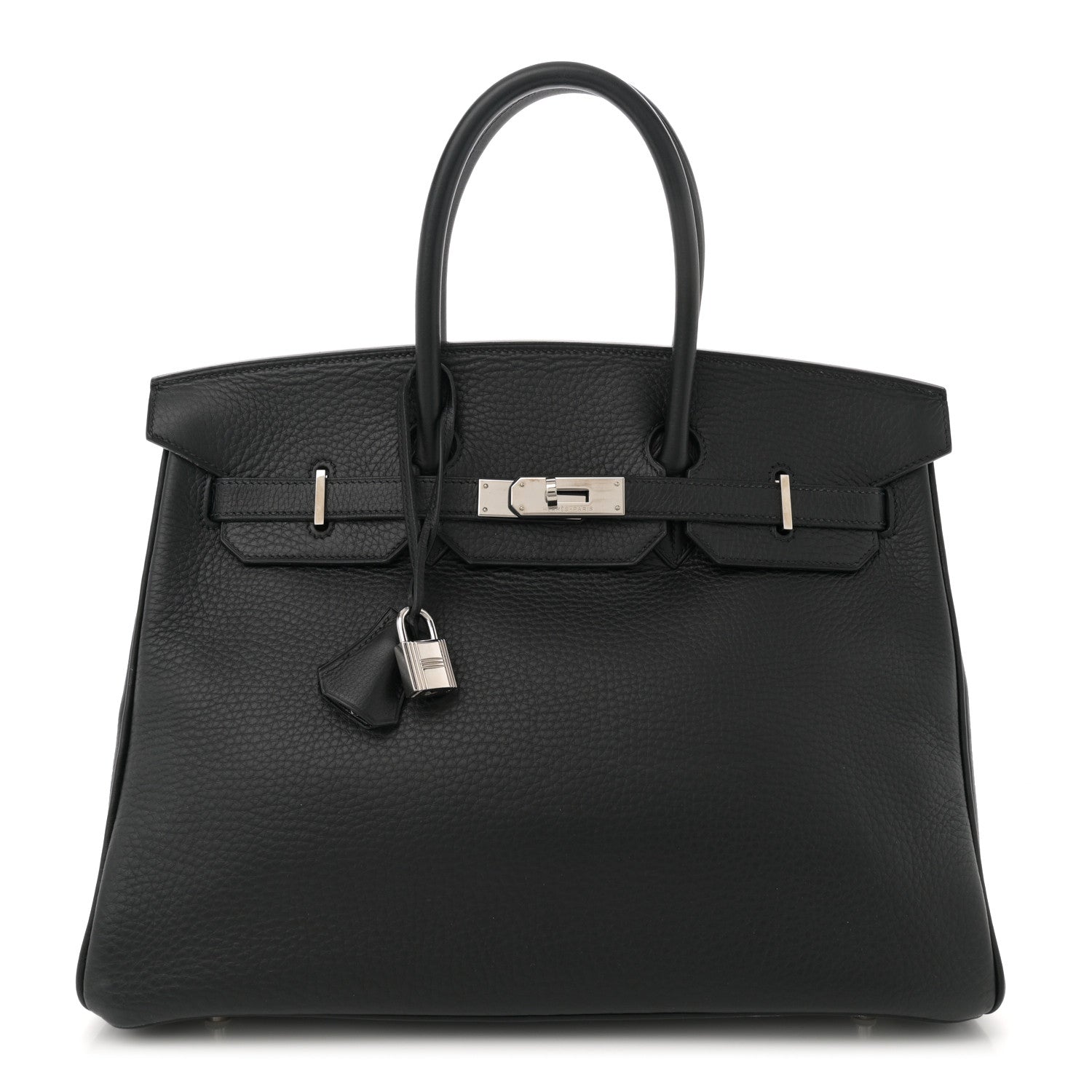 Hermes Taurillon Clemence Birkin 35 Black 1 of 15