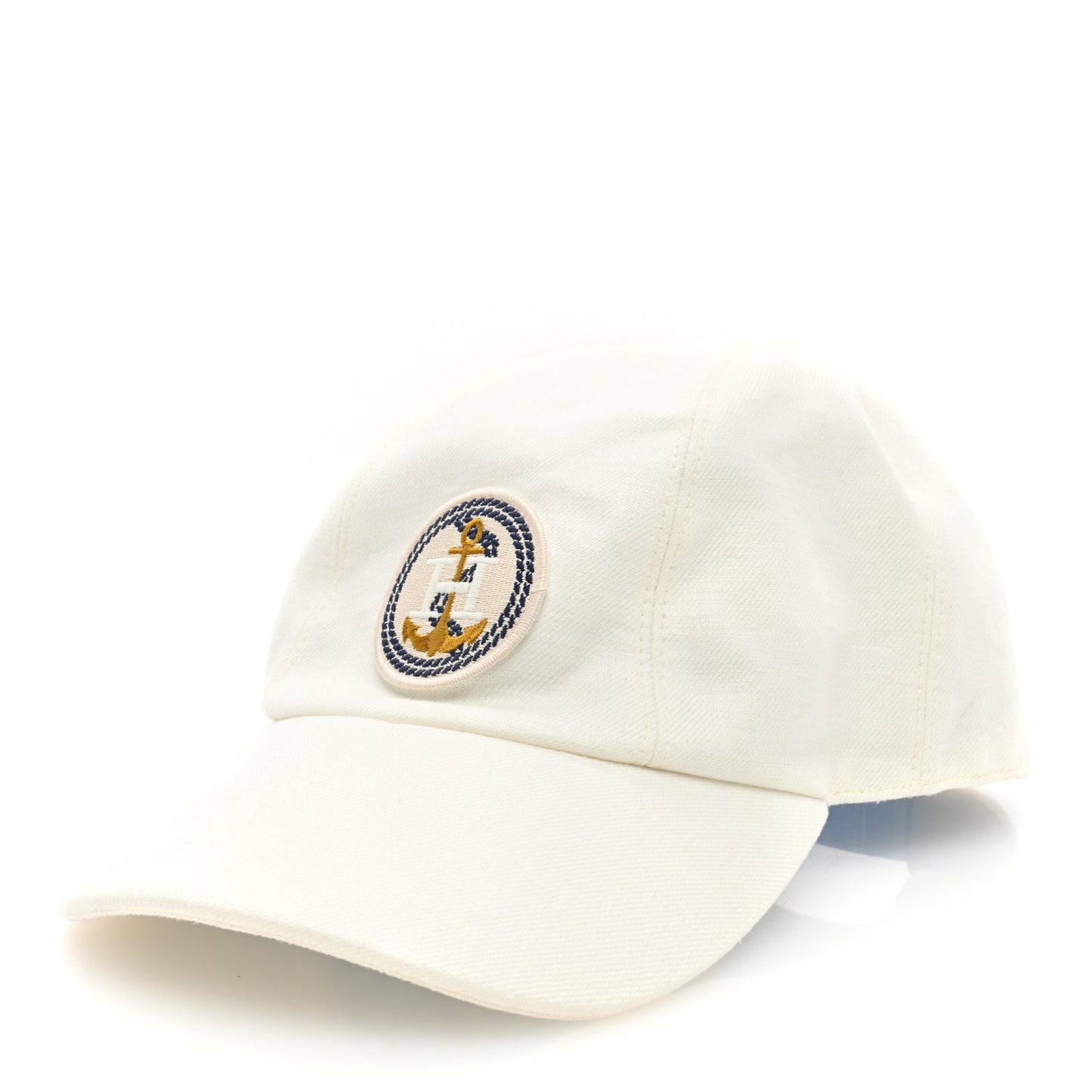 Linen Davis Ancre Cap 57 White